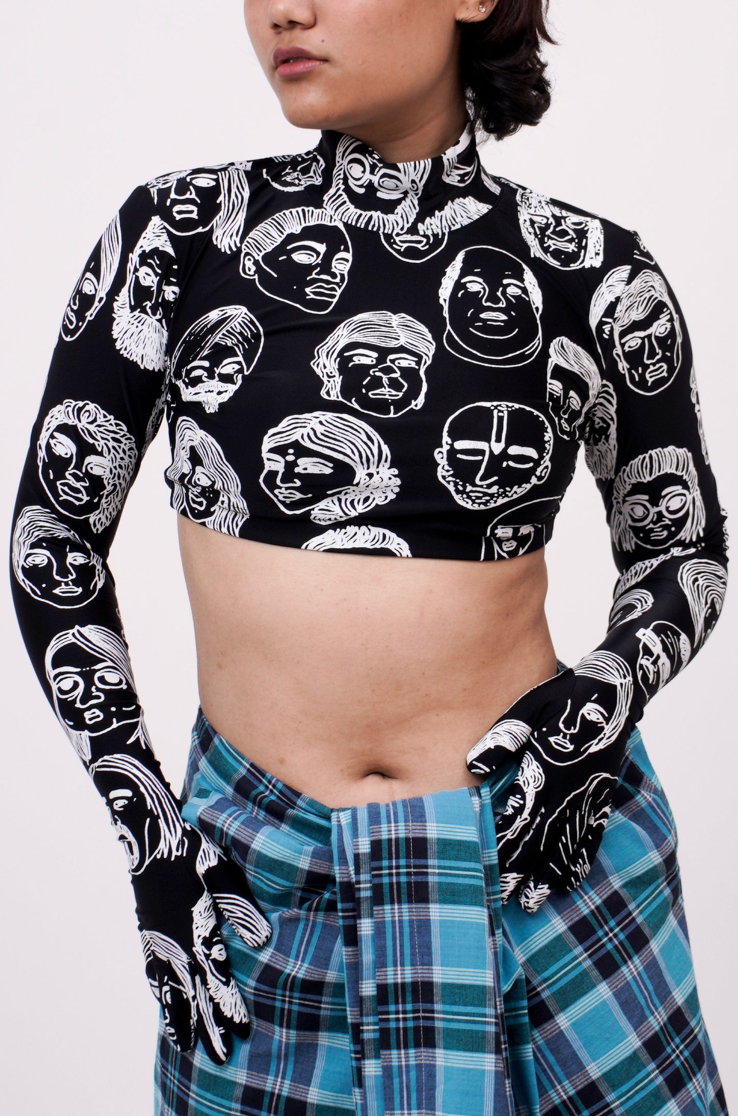 The Madras Lungi Skirt