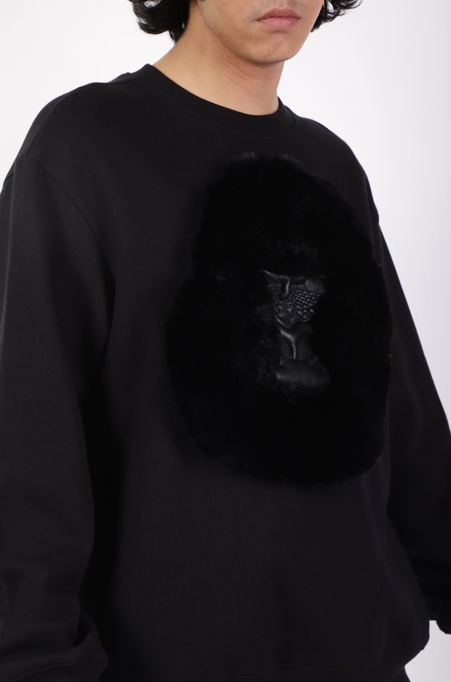 Huemn Classic Handmade Gorilla Sweatshirt (Black)