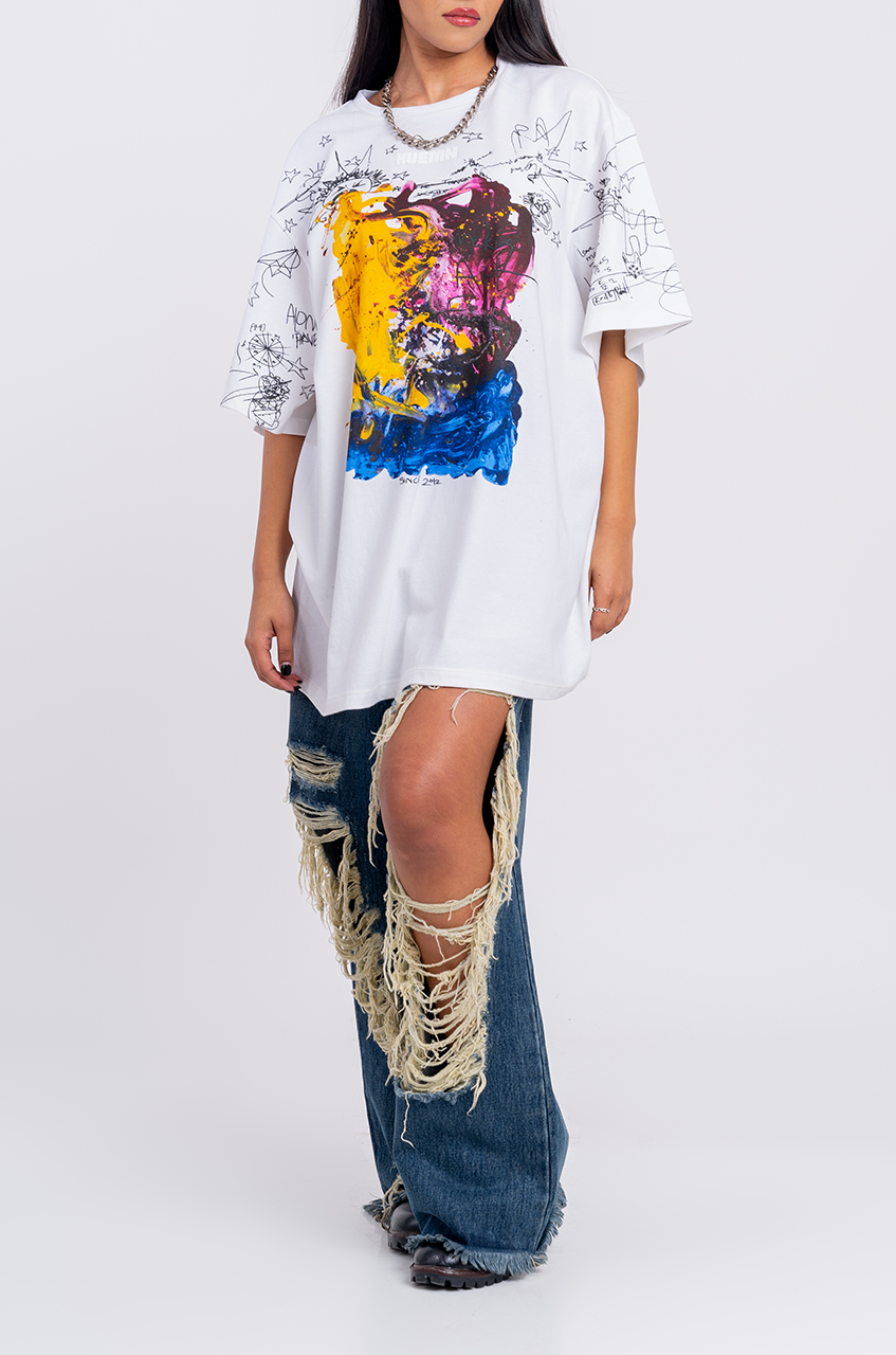 'Puke Paint' T-Shirt