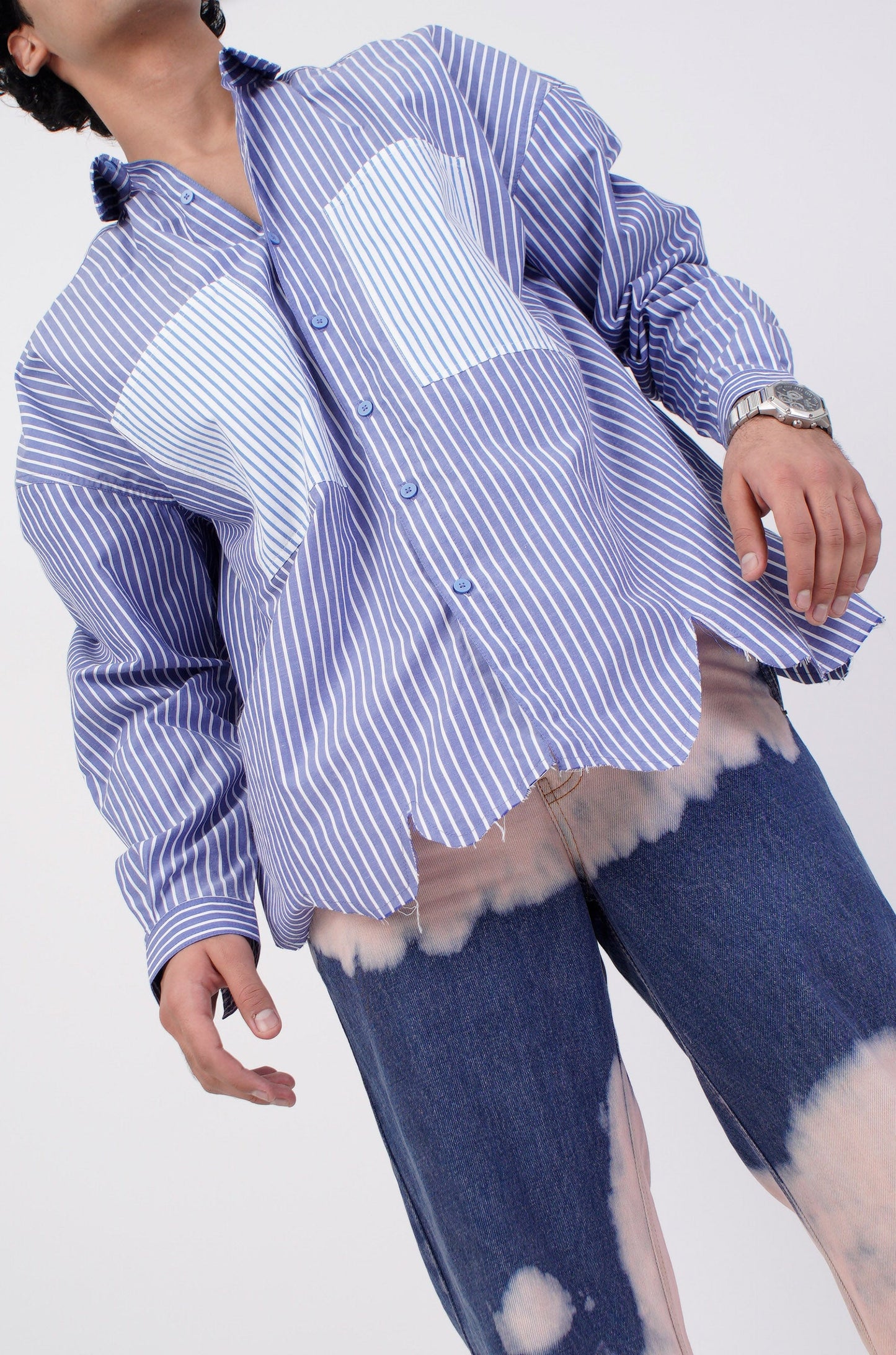 Pinstriped Darwyn Shirt