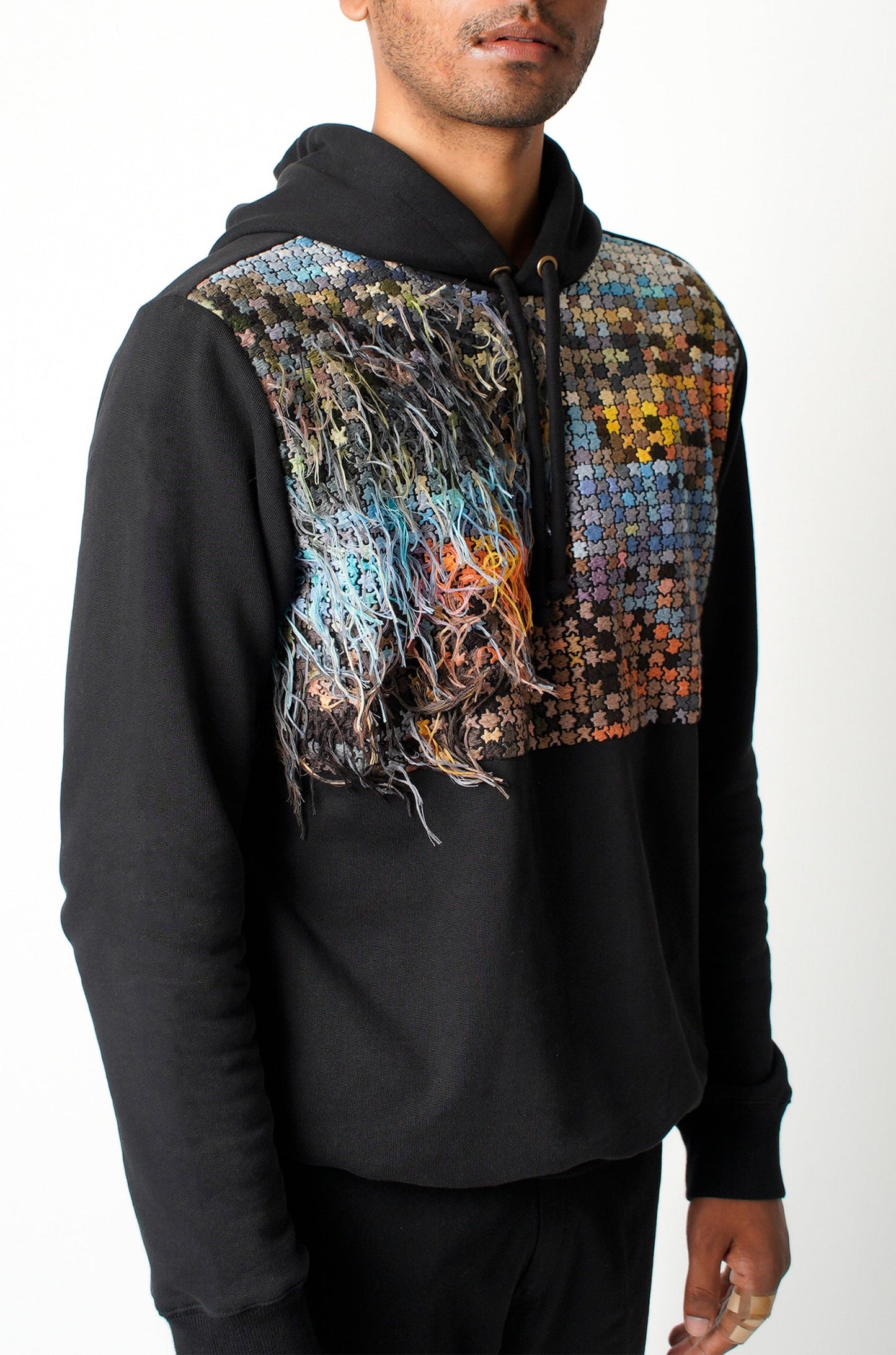 Handcrafted 'Pixel' Hoodie
