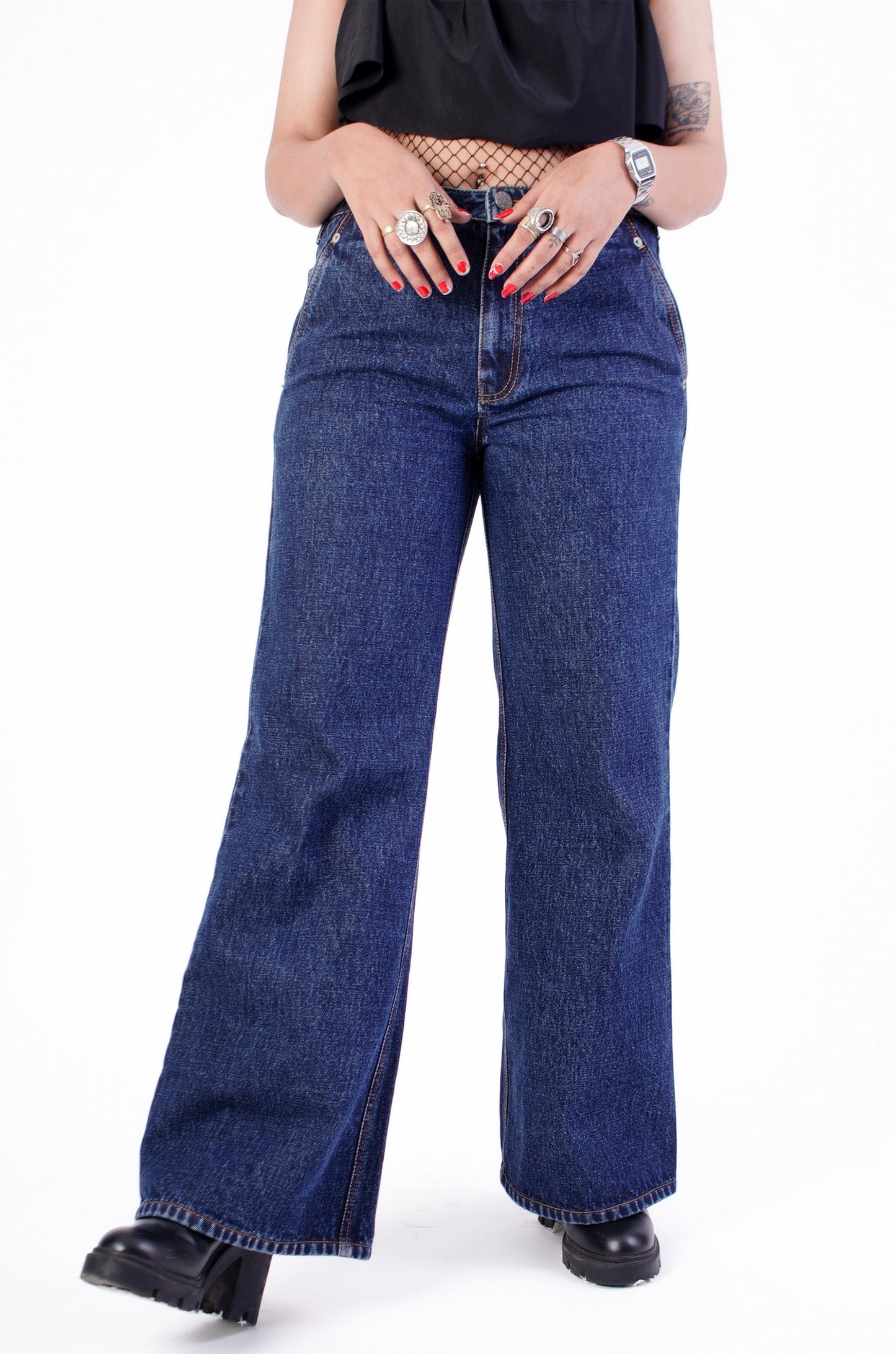 Bootcut Darwyn Jeans (Dark Wash)