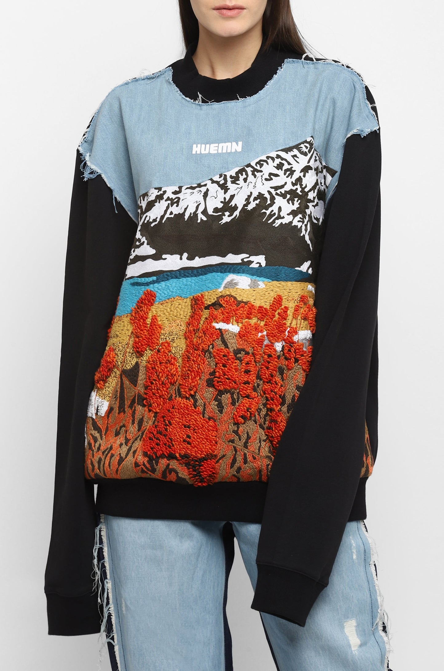 Handcrafted 'Gold Fields' Sweatshirt