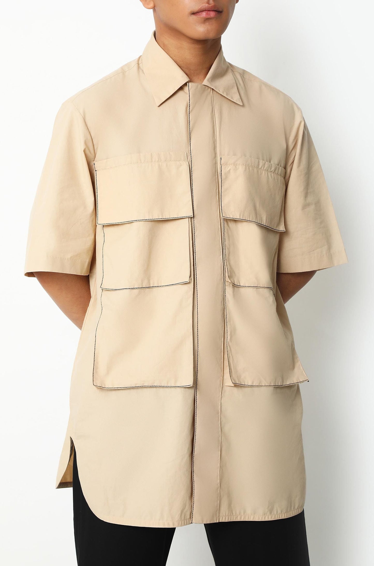 Double Pocket Safari Shirt