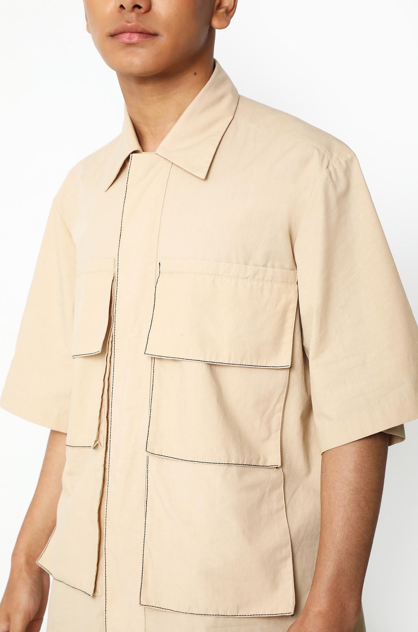 Double Pocket Safari Shirt