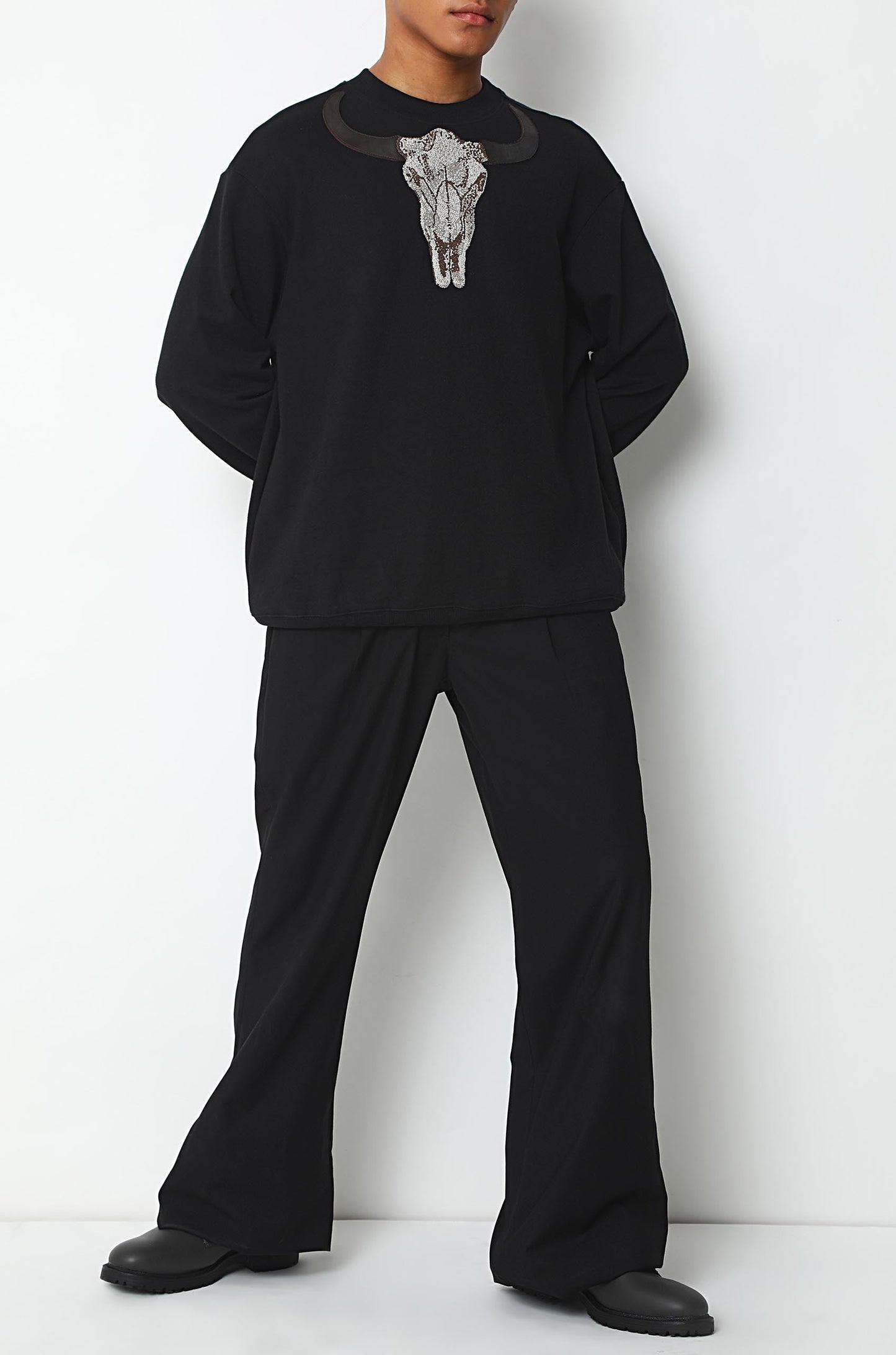 Handcrafted 'Skull' Sweatshirt