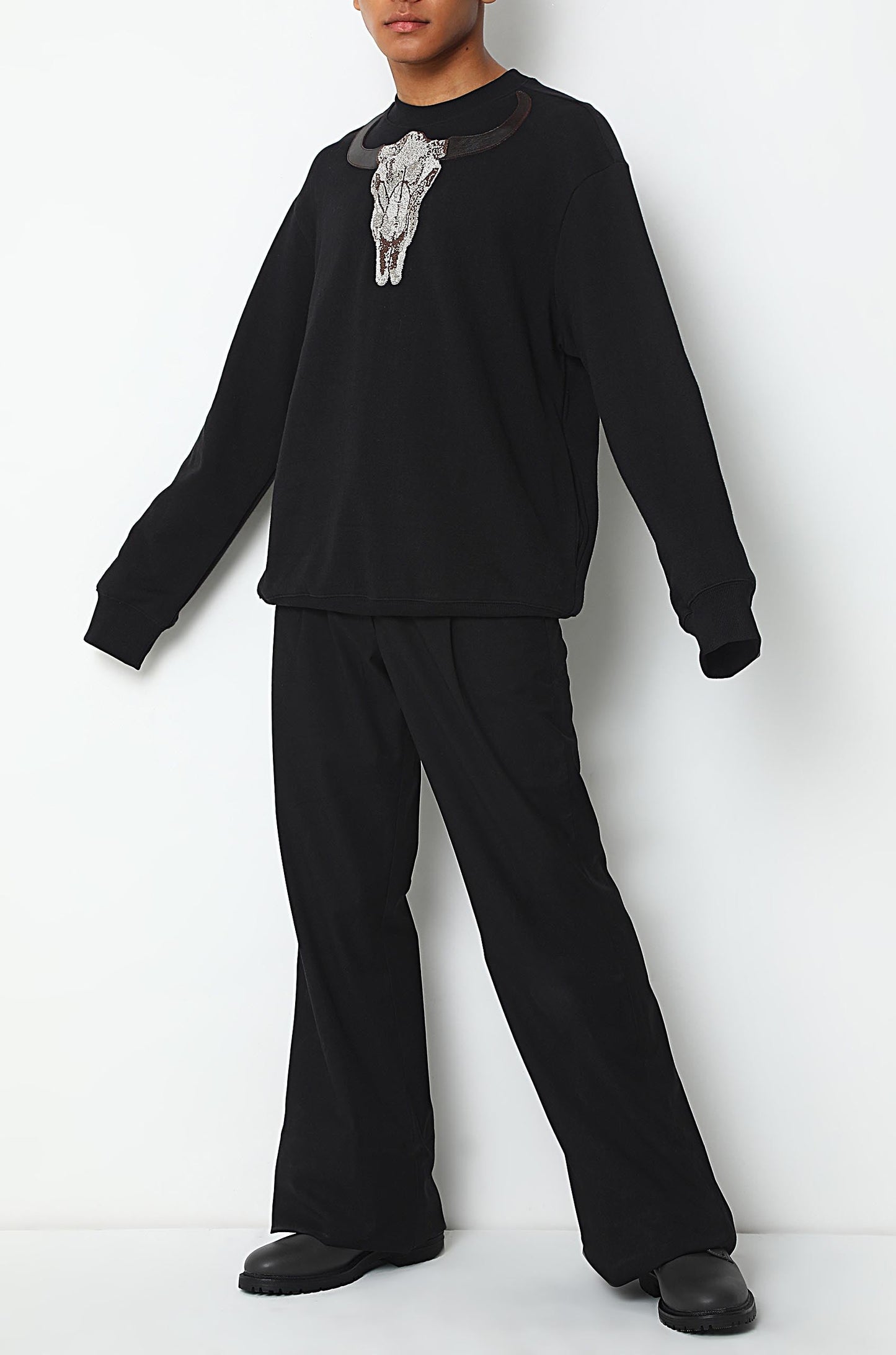 Handcrafted 'Skull' Sweatshirt