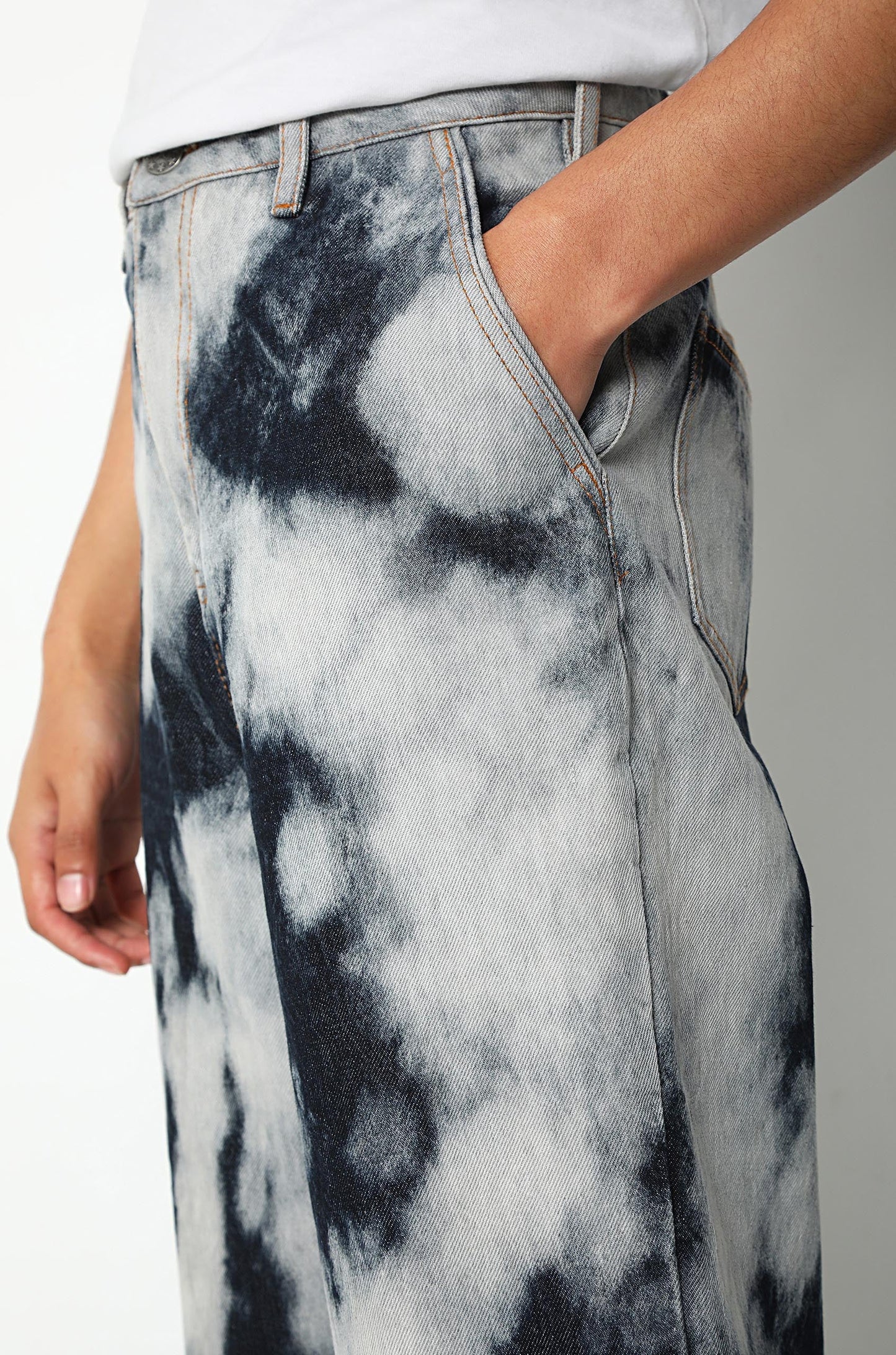 Bleached Huemn Jeans