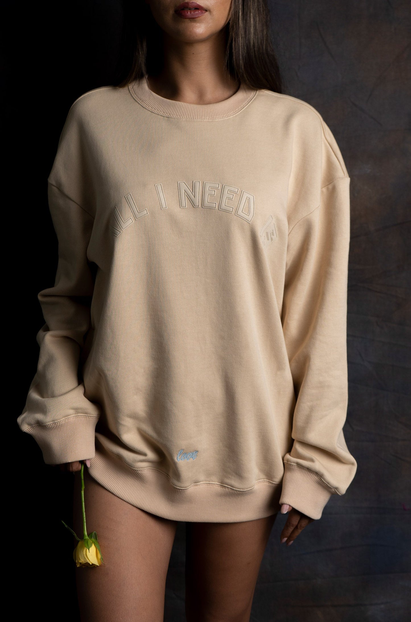 Love Sweatshirt (Beige)