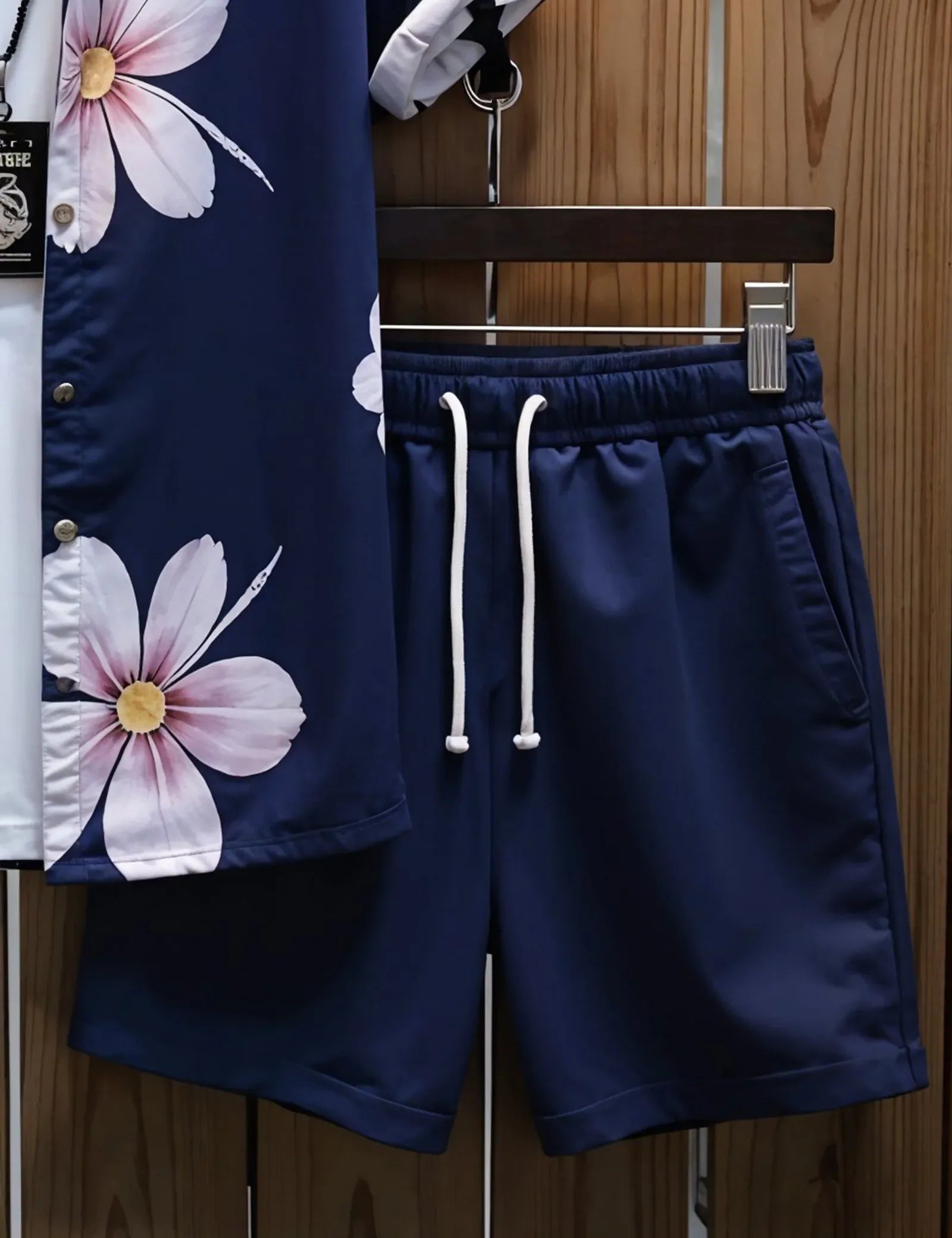 Men's Summer Floral Hawaiian Shirt & Shorts Set – Casual Beachwear Outfit - Prime Fitz