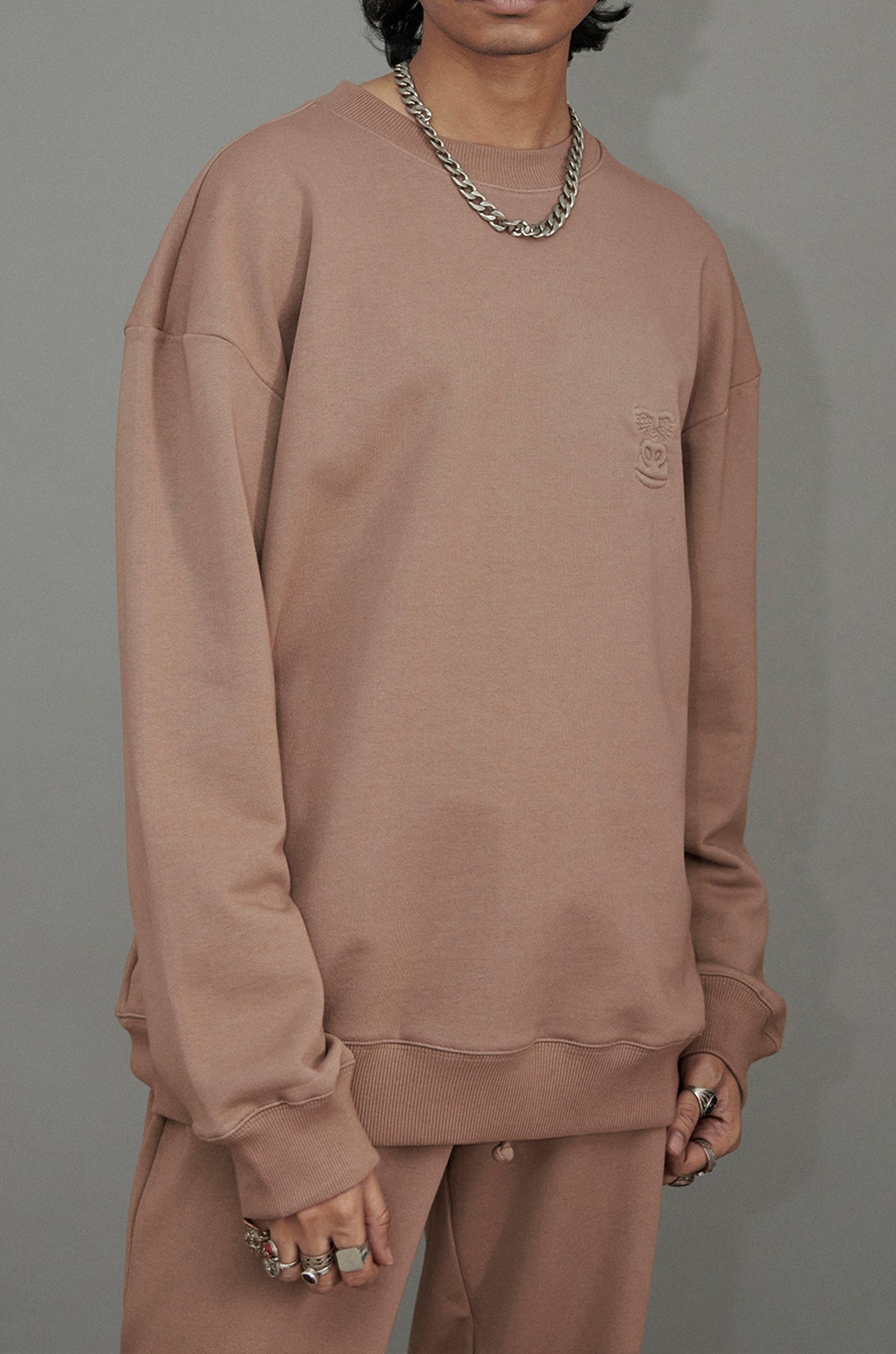 Huemn Gorilla Insignia Co-Ords Set (Beige)