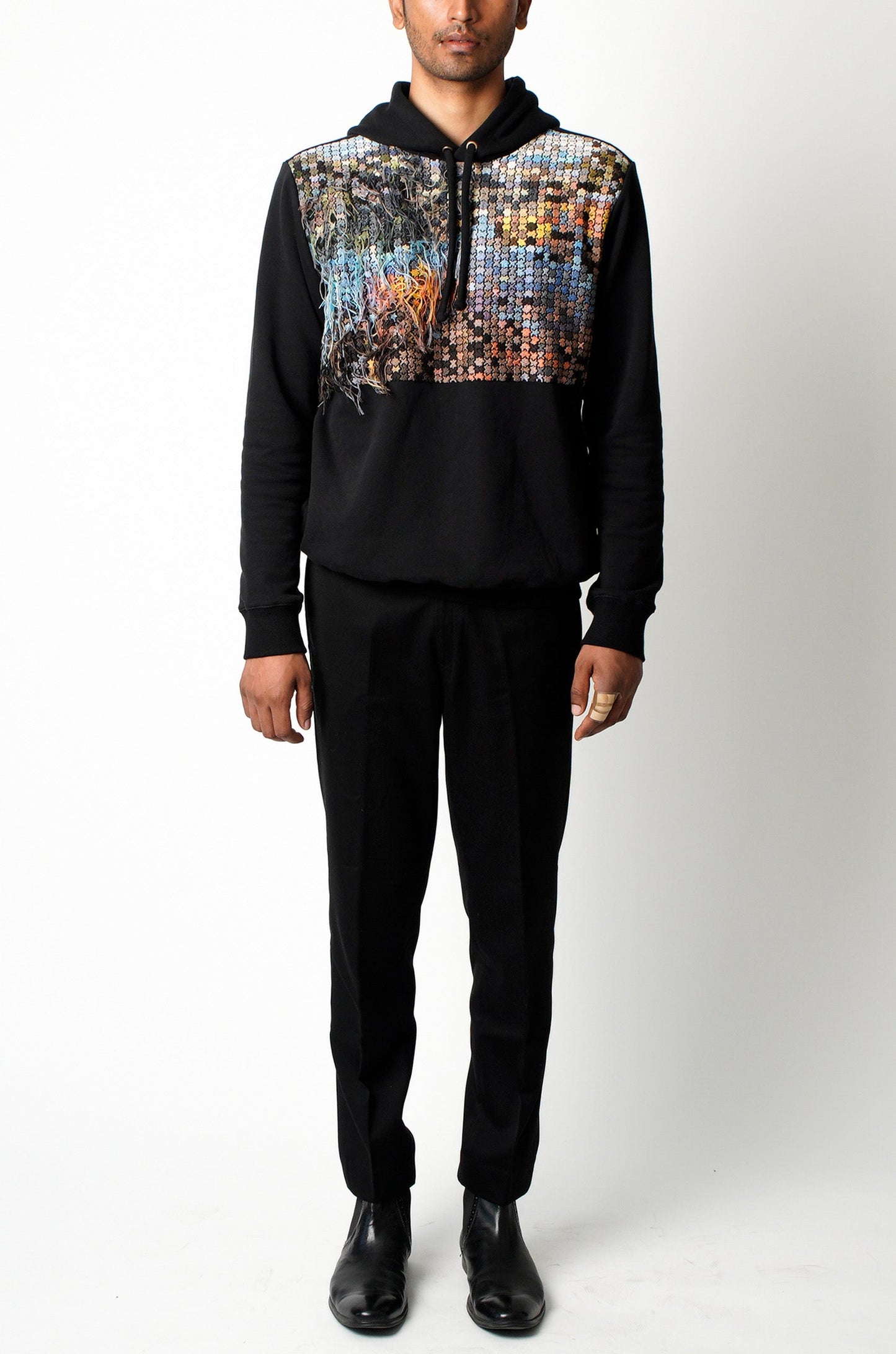 Handcrafted 'Pixel' Hoodie