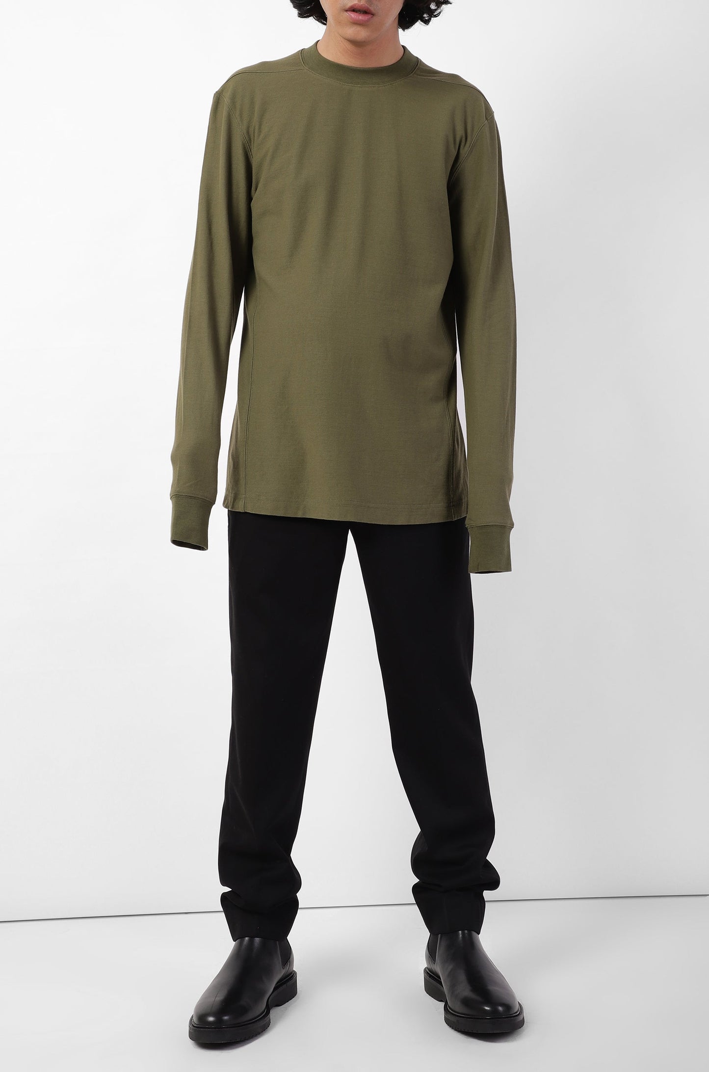 Huemn Basics Fitted Mens T-Shirt (Olive)