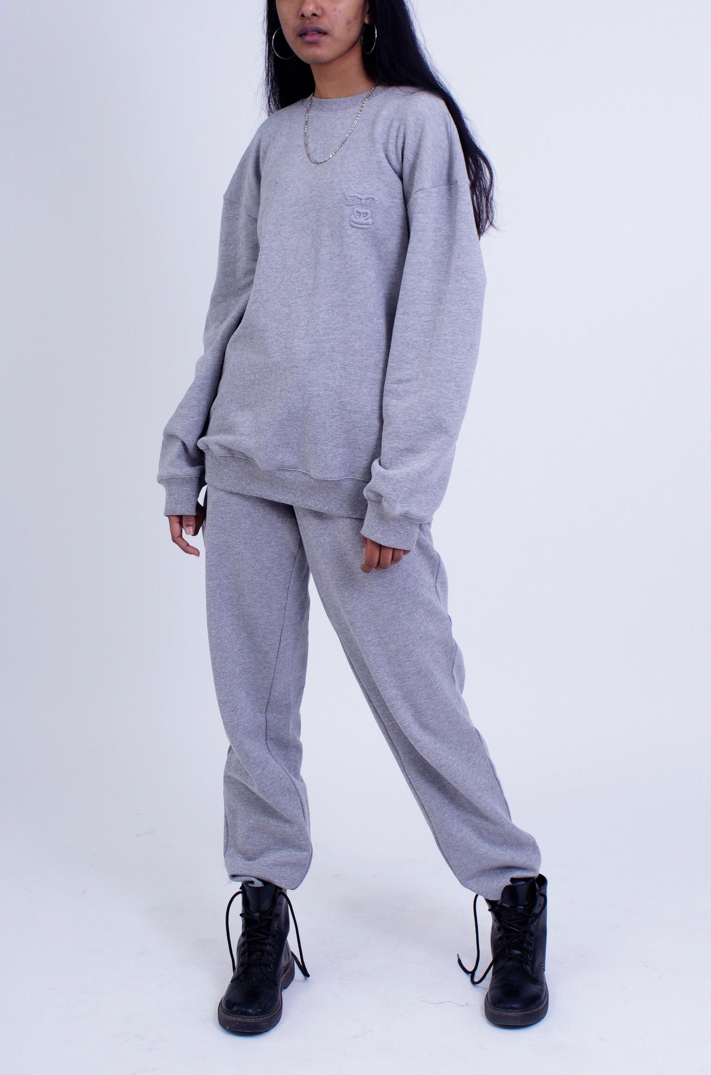 Huemn Gorilla Insignia Co-Ords Set (Grey)