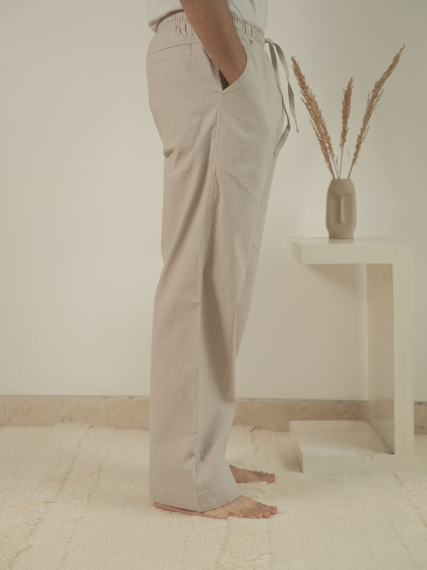 Linen Pant - Off White