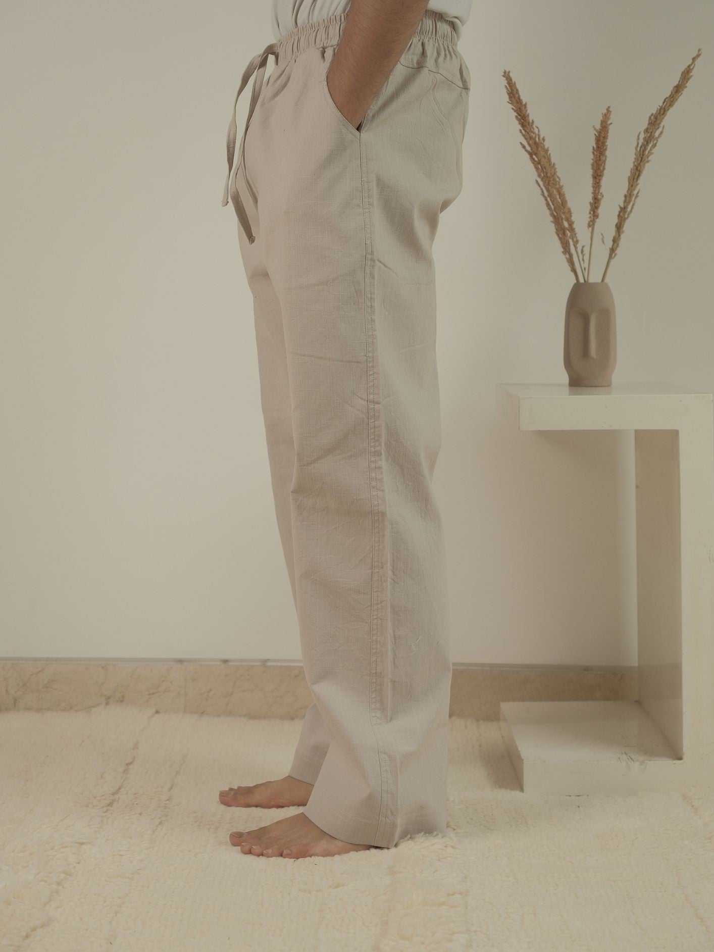 Linen Pant - Off White