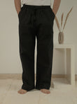 Linen Pant - Black