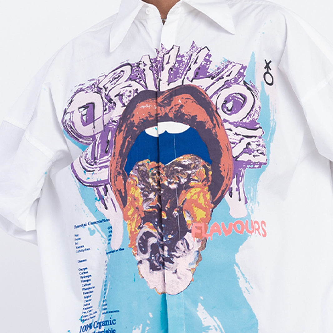 '8 Billion Flavours' Shirt (White)