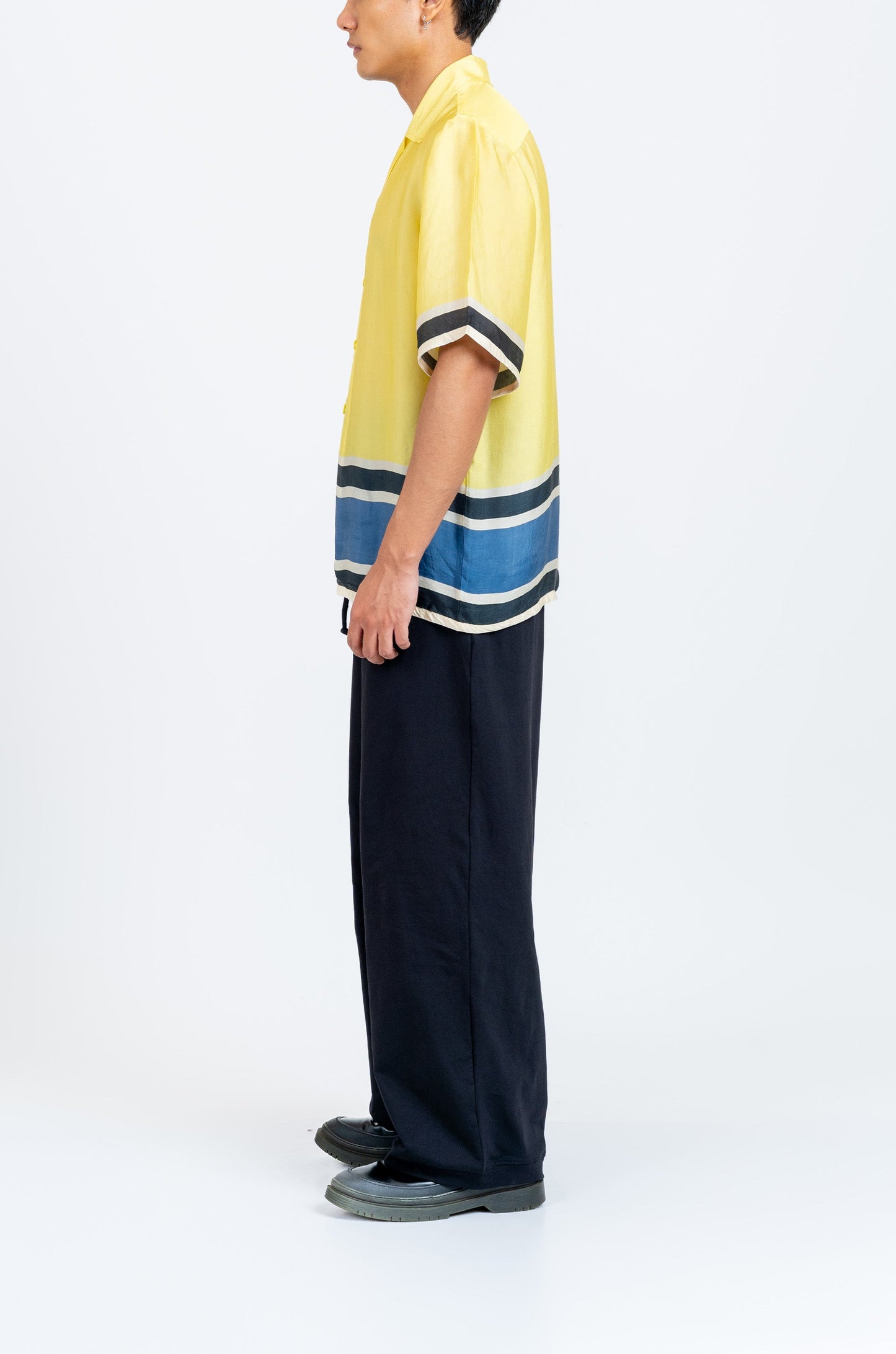 The Racer Stripe Shirt (Yellow)