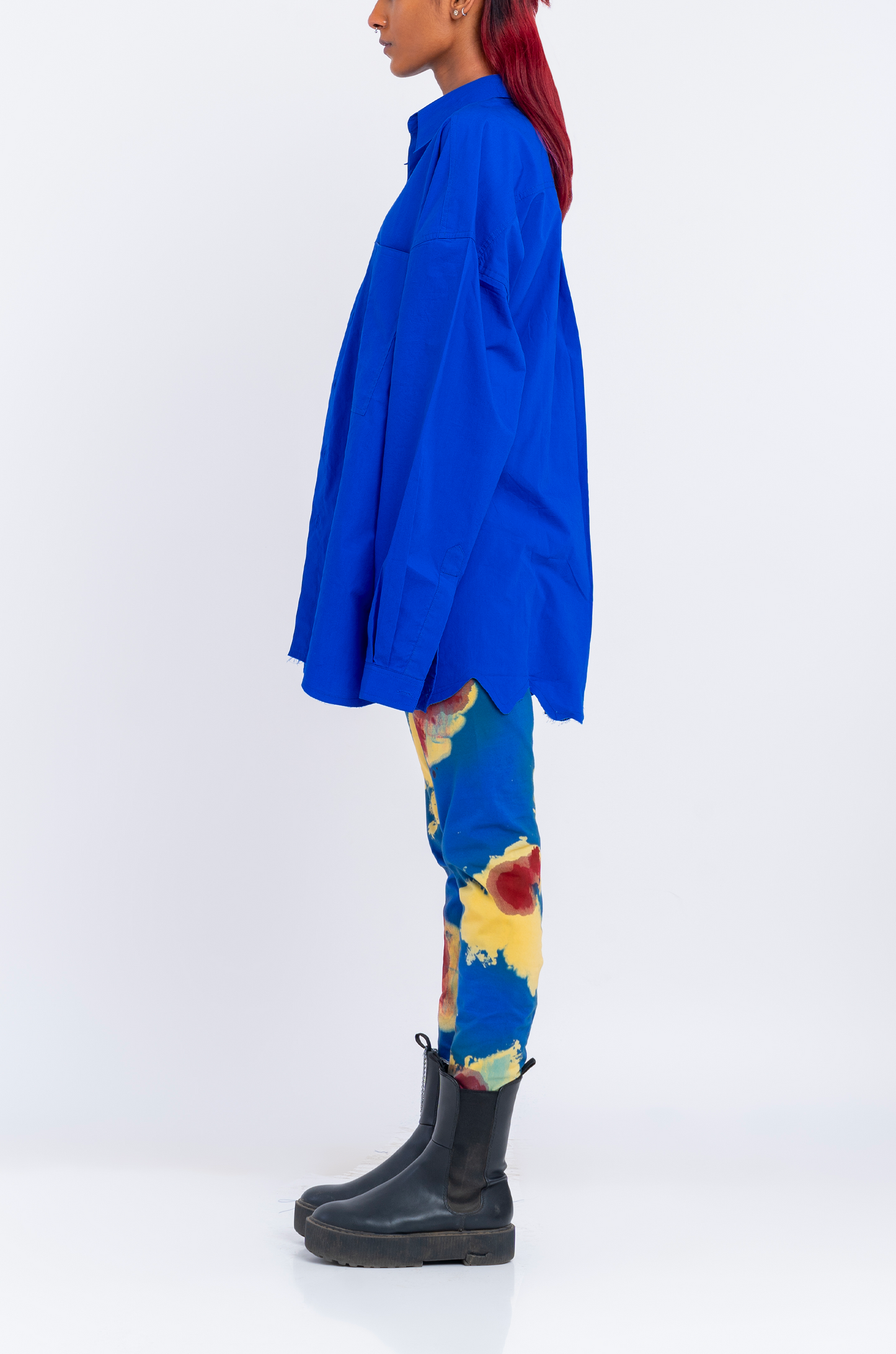 Huemn Blood Washed Leggings (Blue)