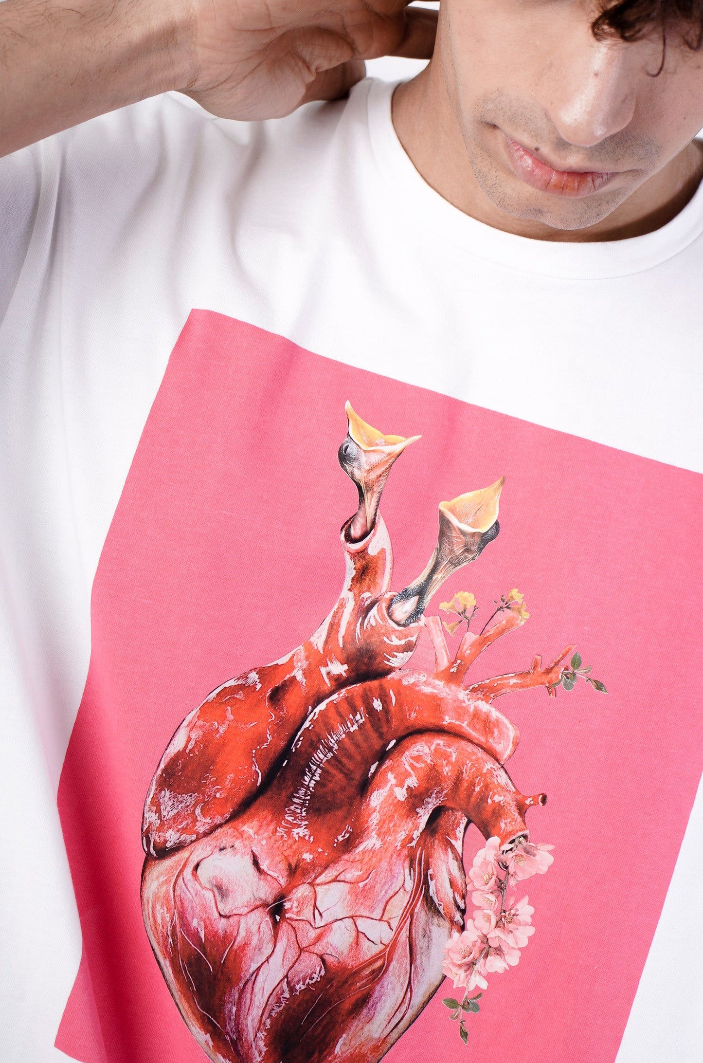 'Birth Of A Heart' T-Shirt (White)