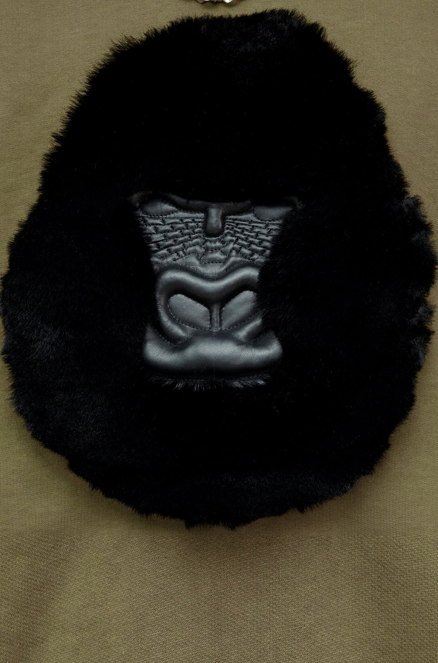 Huemn Classic Handmade Gorilla Sweatshirt (Olive)