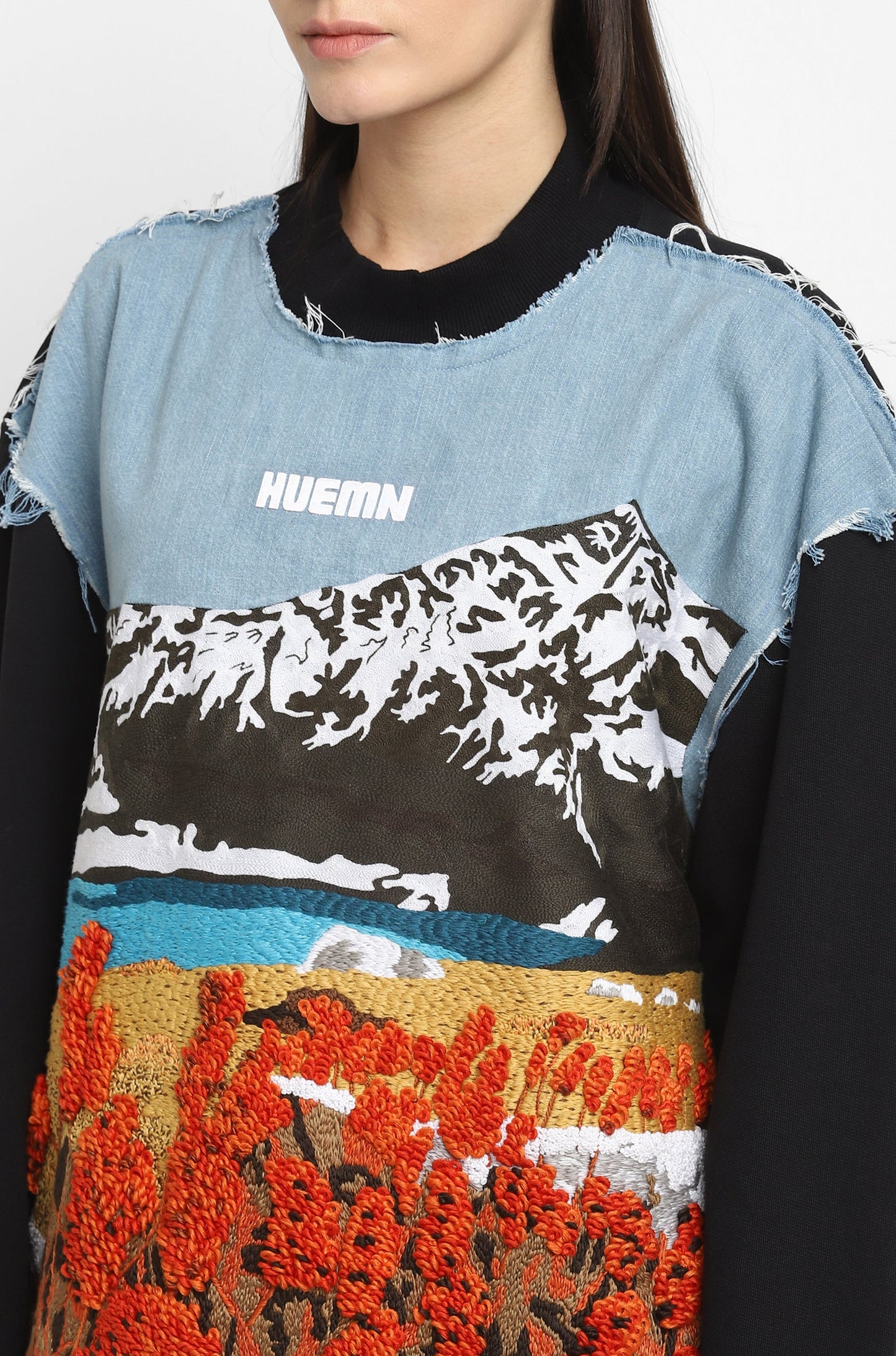 Handcrafted 'Gold Fields' Sweatshirt