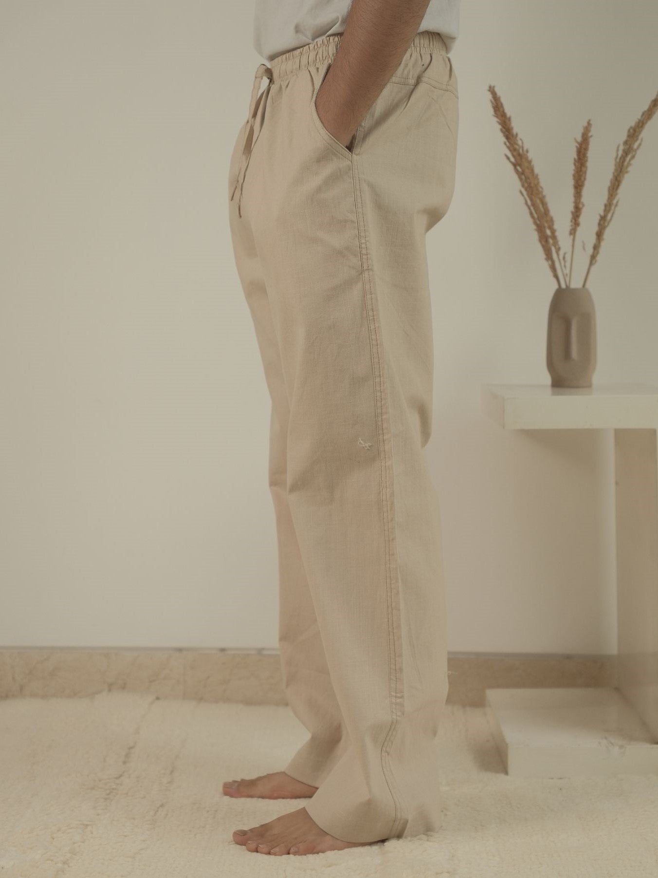 Linen Pant - Oatmeal