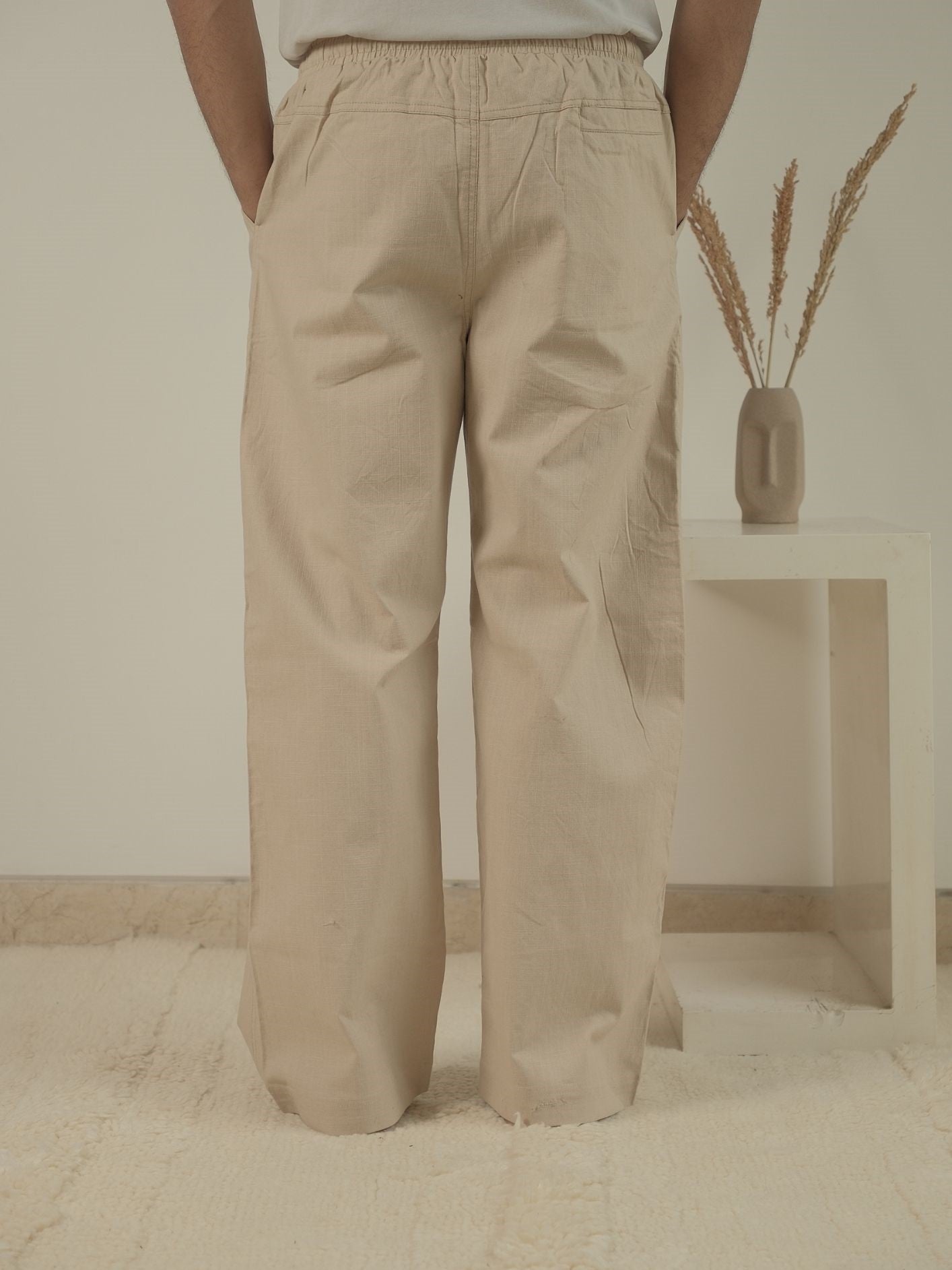 Linen Pant - Oatmeal