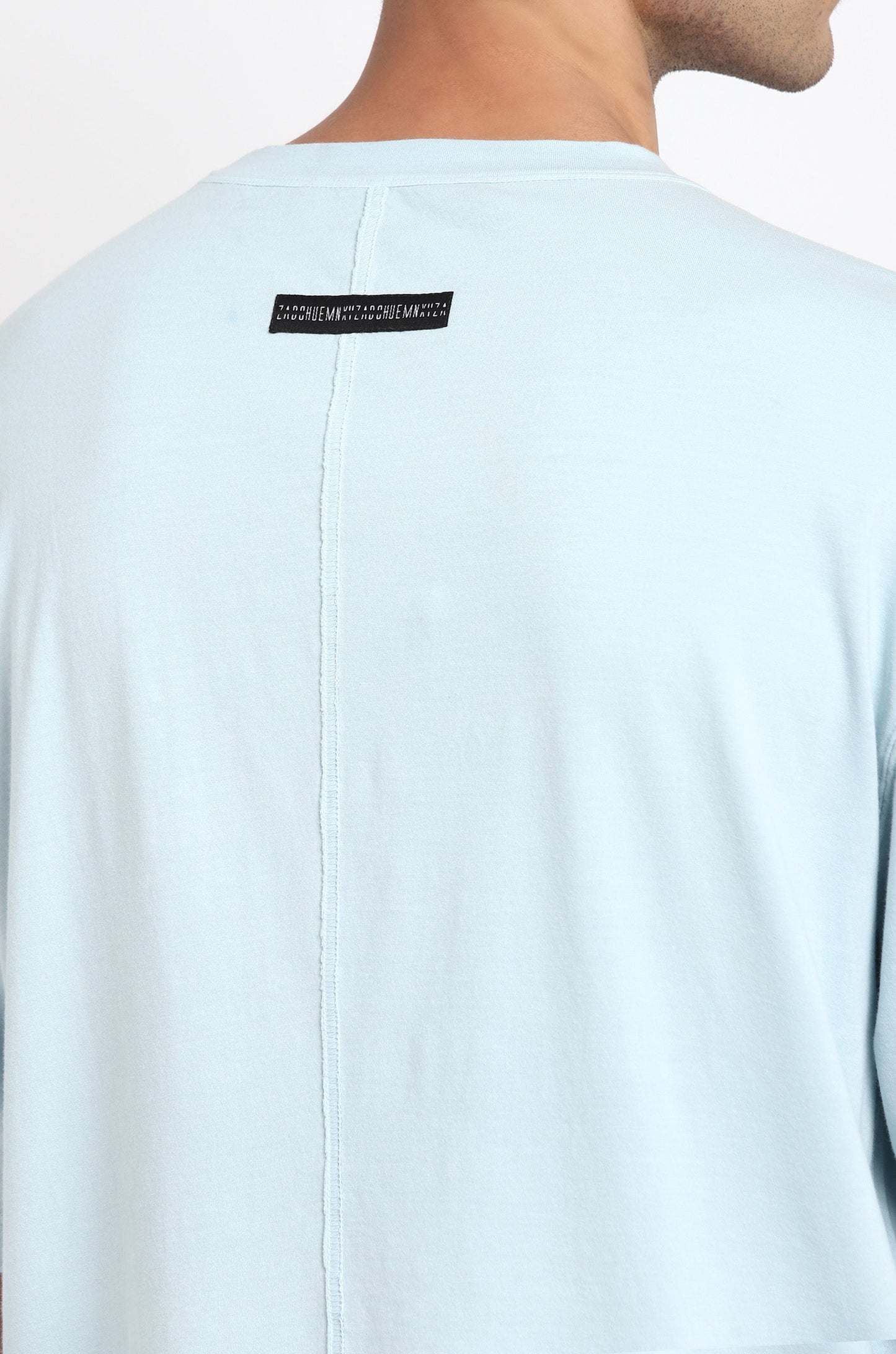 Huemn Evolution Gorilla Insignia T-Shirt (Powder Blue)