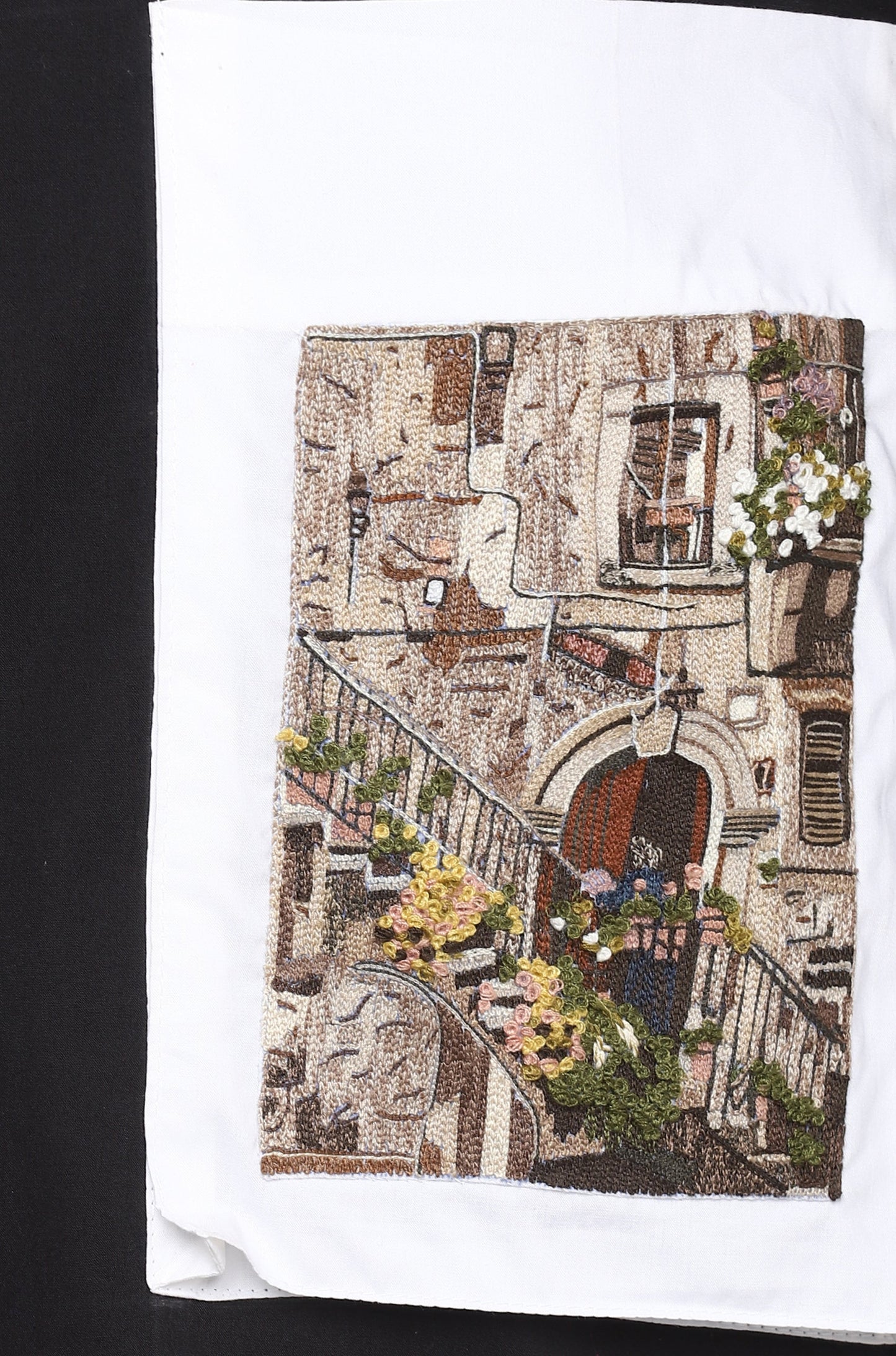 Handcrafted 'Yesteryear' Safari Shirt (Black)