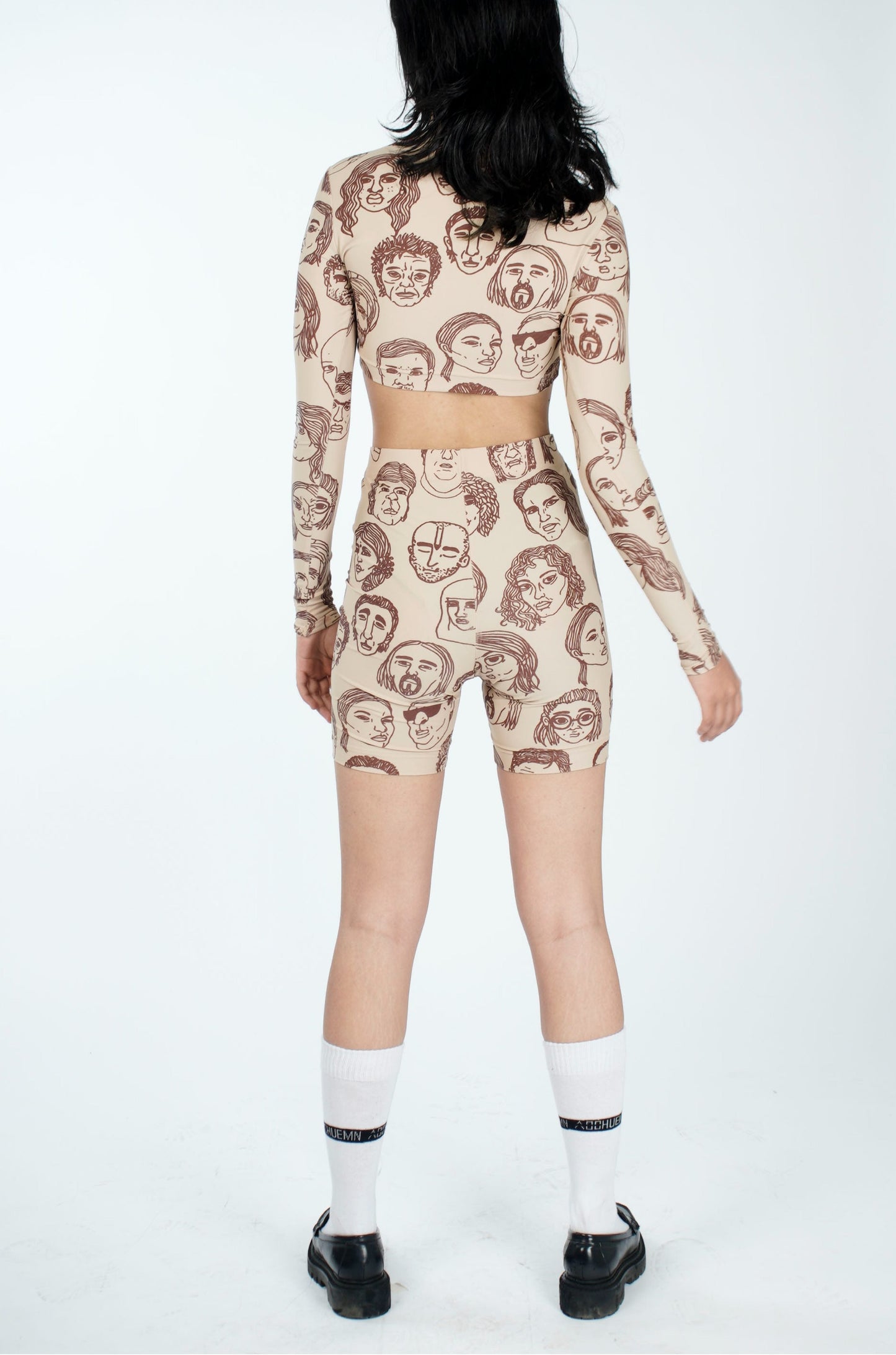 Diversity Bike Shorts (Beige)