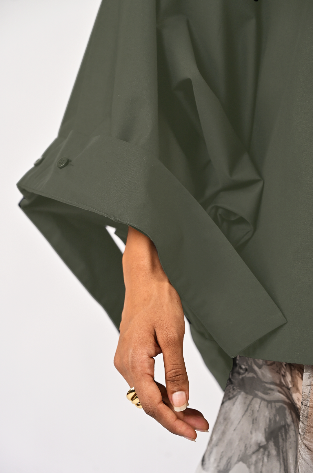 HUEMN Kaftan kurta hybrid - Dark Green