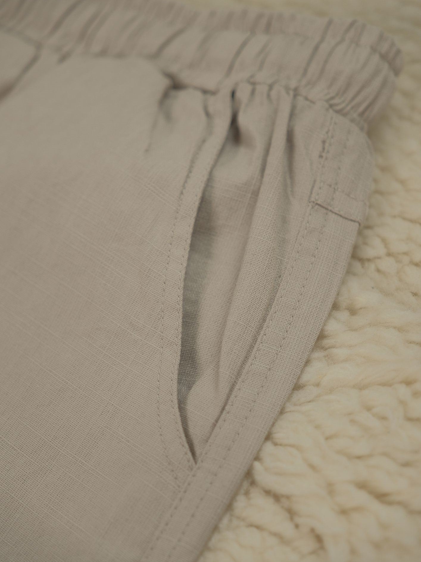 Linen Pant - Off White