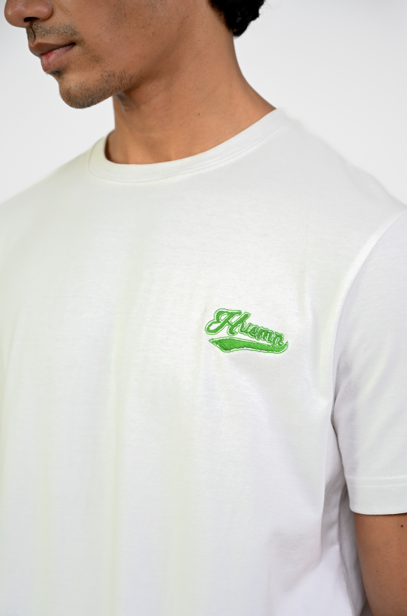 Embroidered White T-shirt