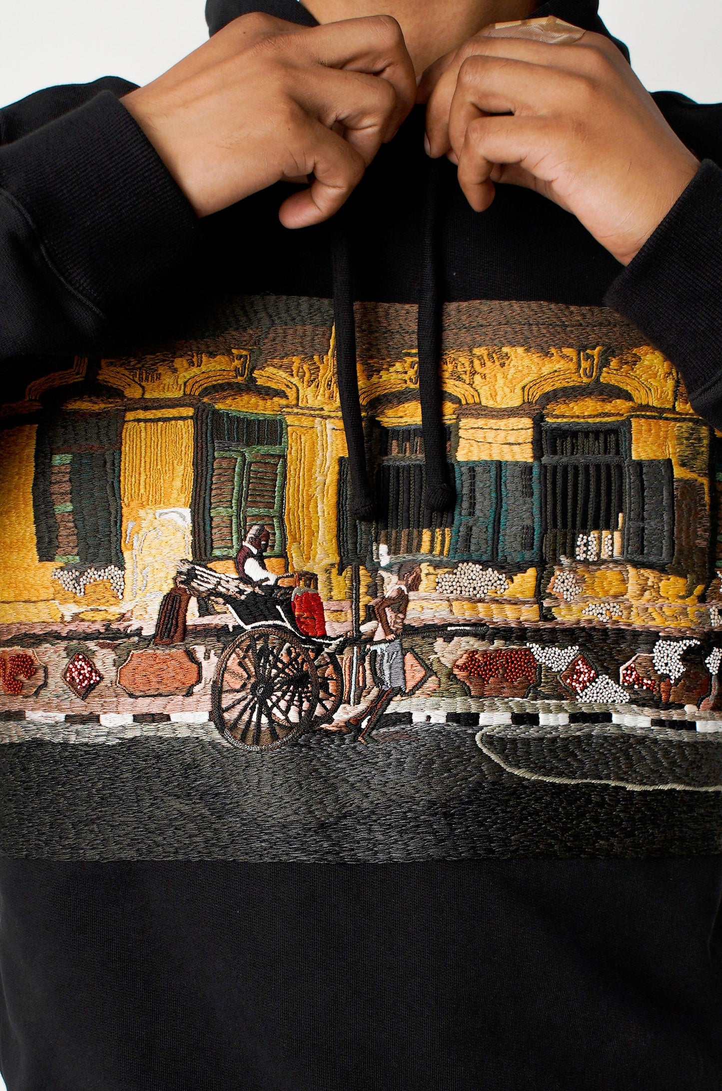 Handcrafted 'Kolkata' Hoodie