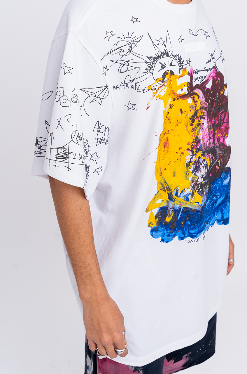 'Puke Paint' T-Shirt