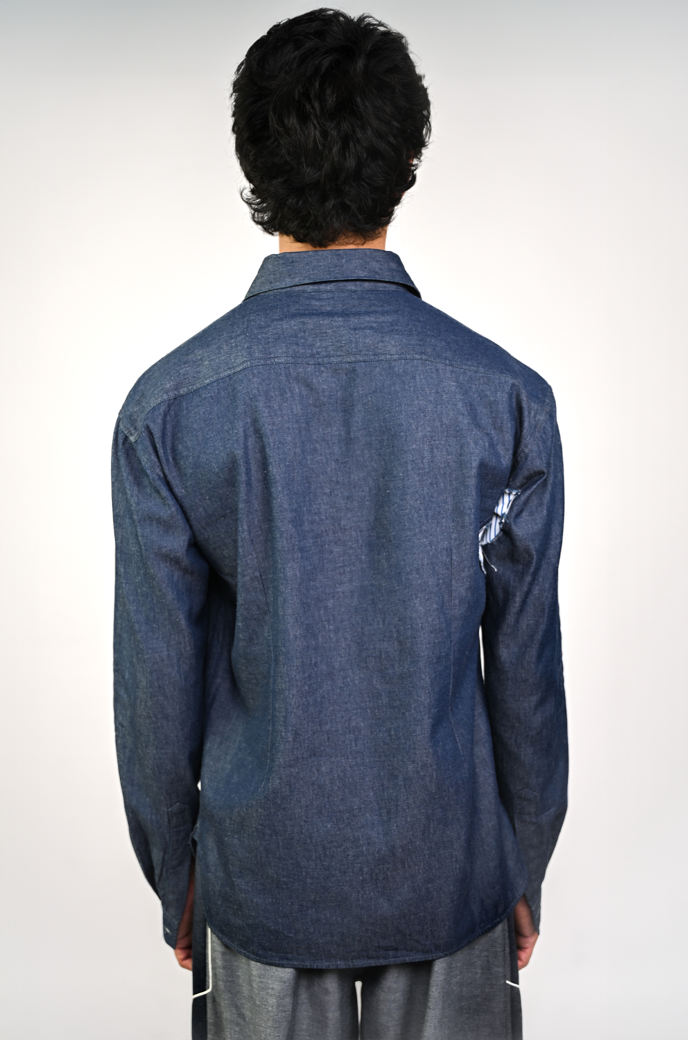 Classic denim shirt (Indigo)