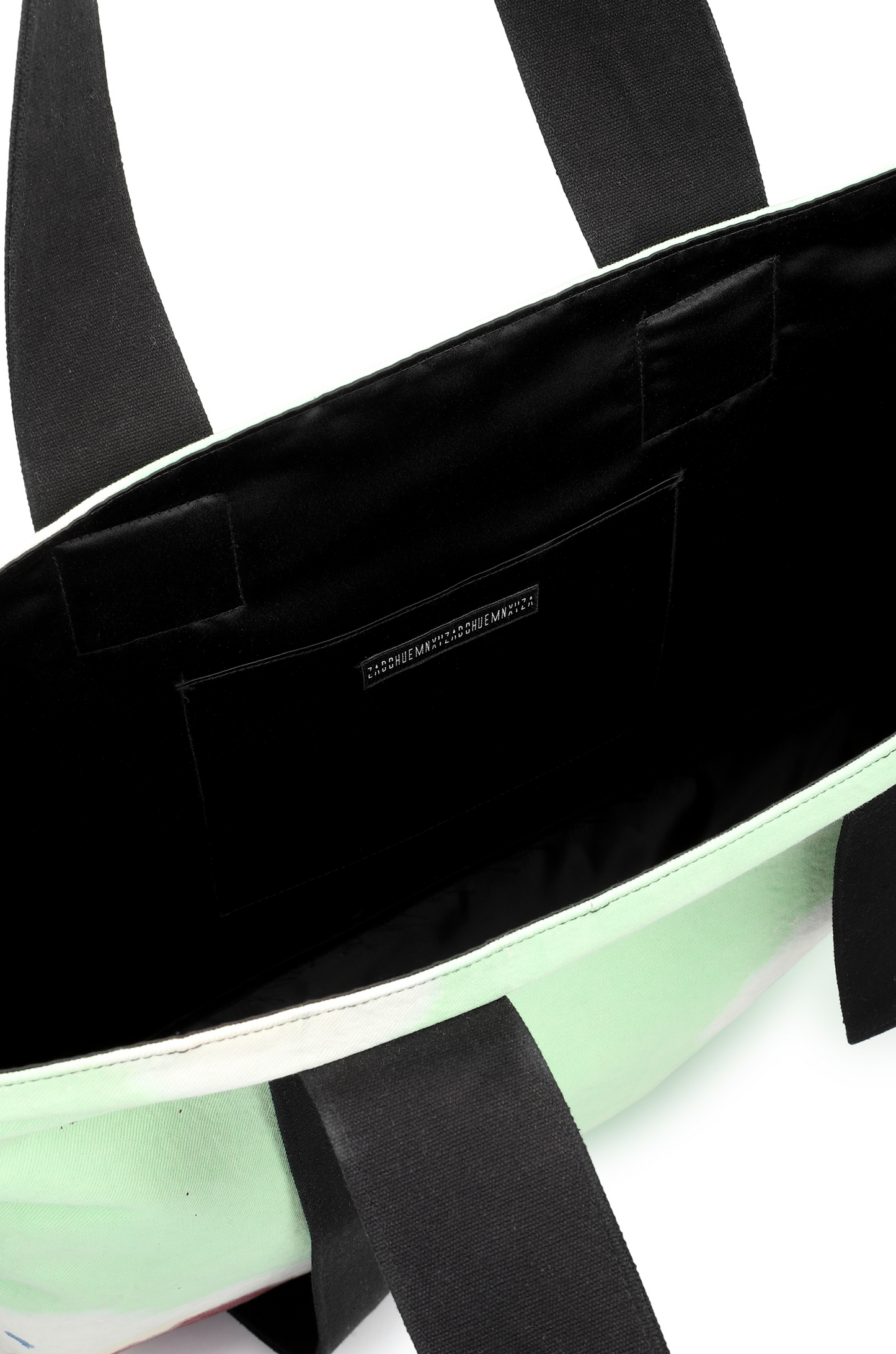 Huemn Blood Washed Tote (Mint)