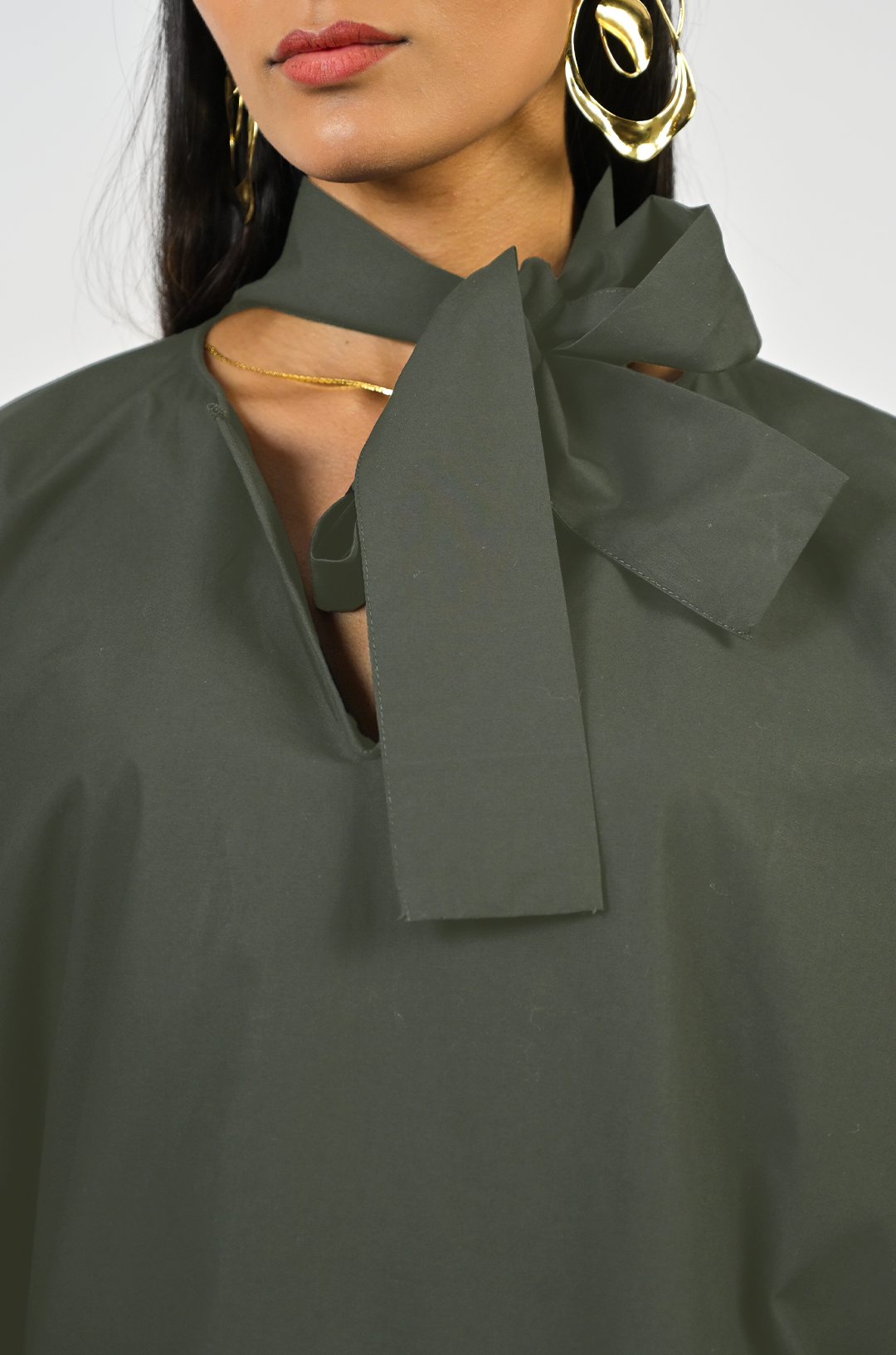 HUEMN Kaftan kurta hybrid - Dark Green