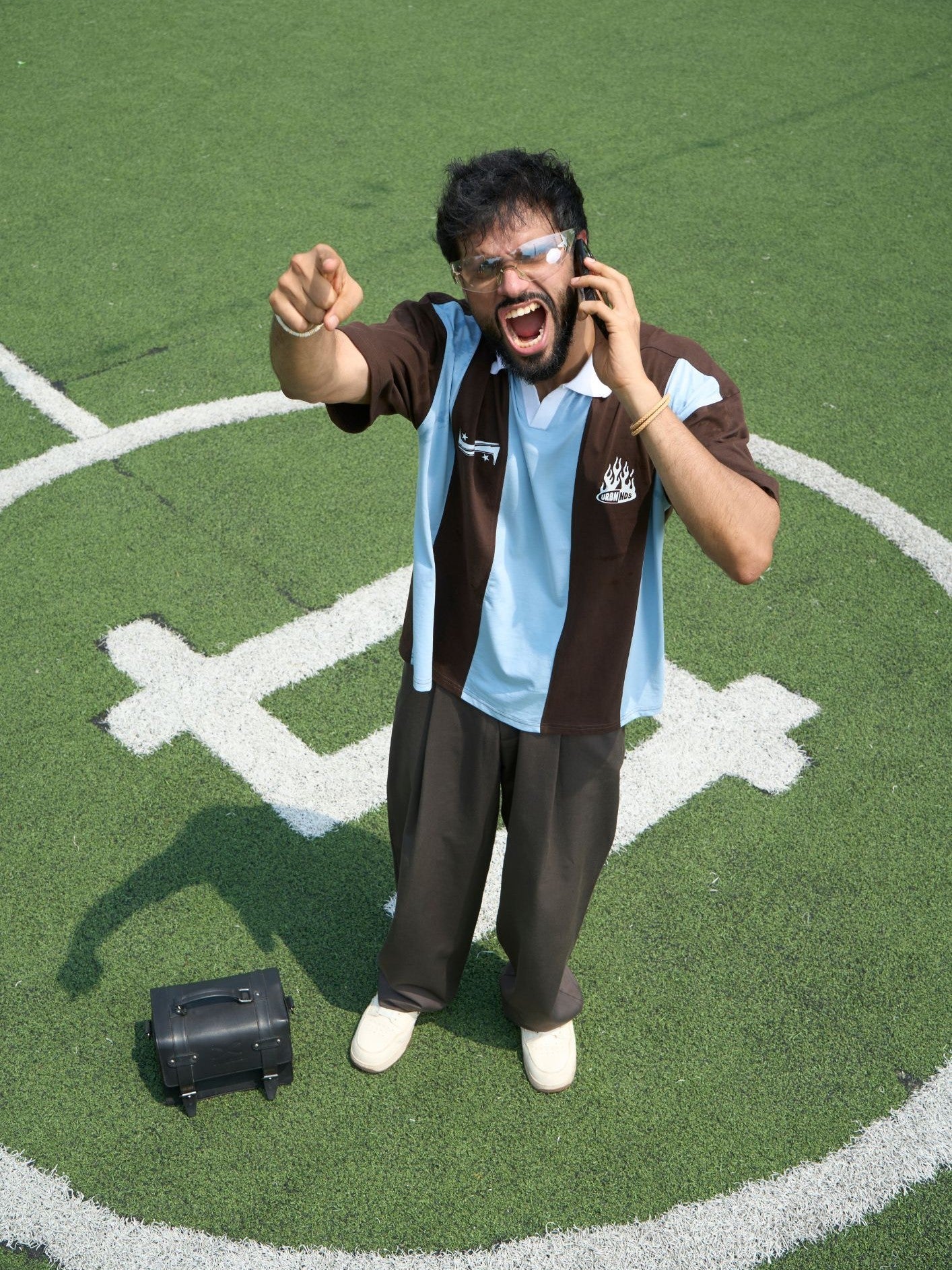 Blokecore Polo - Sky Brew