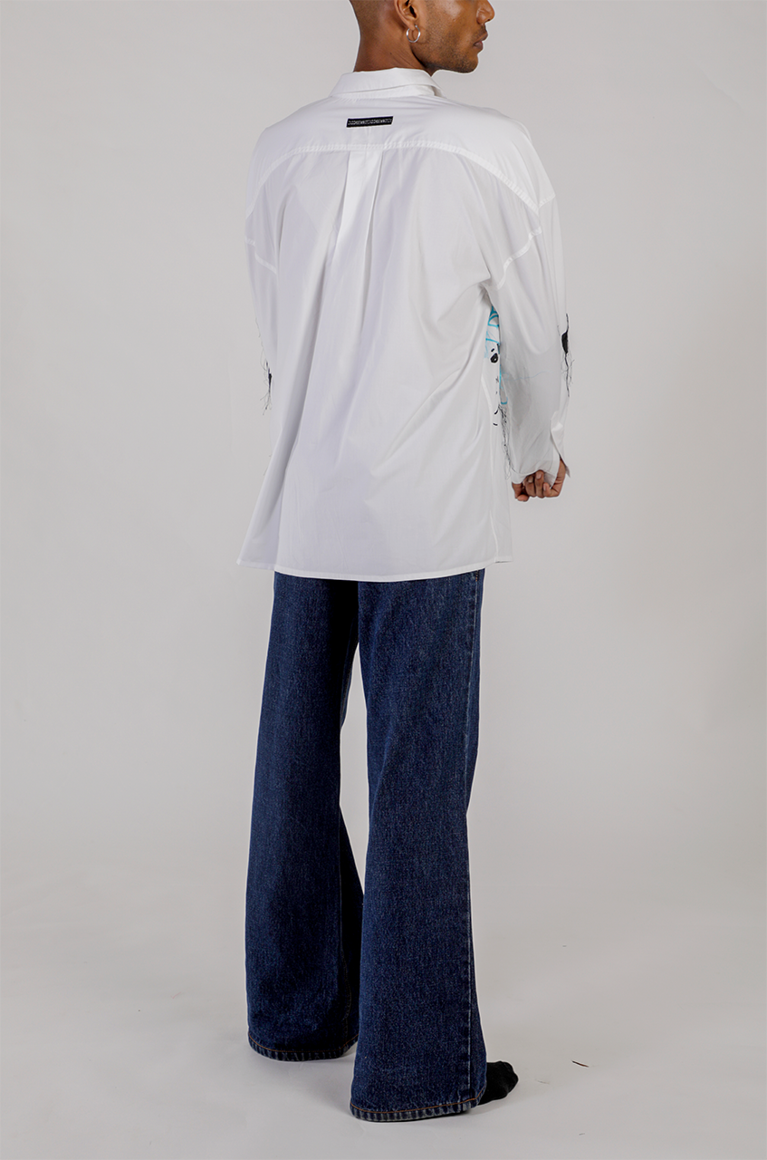 Handcrafted Diversity Stream Shirt 2.0 (White)