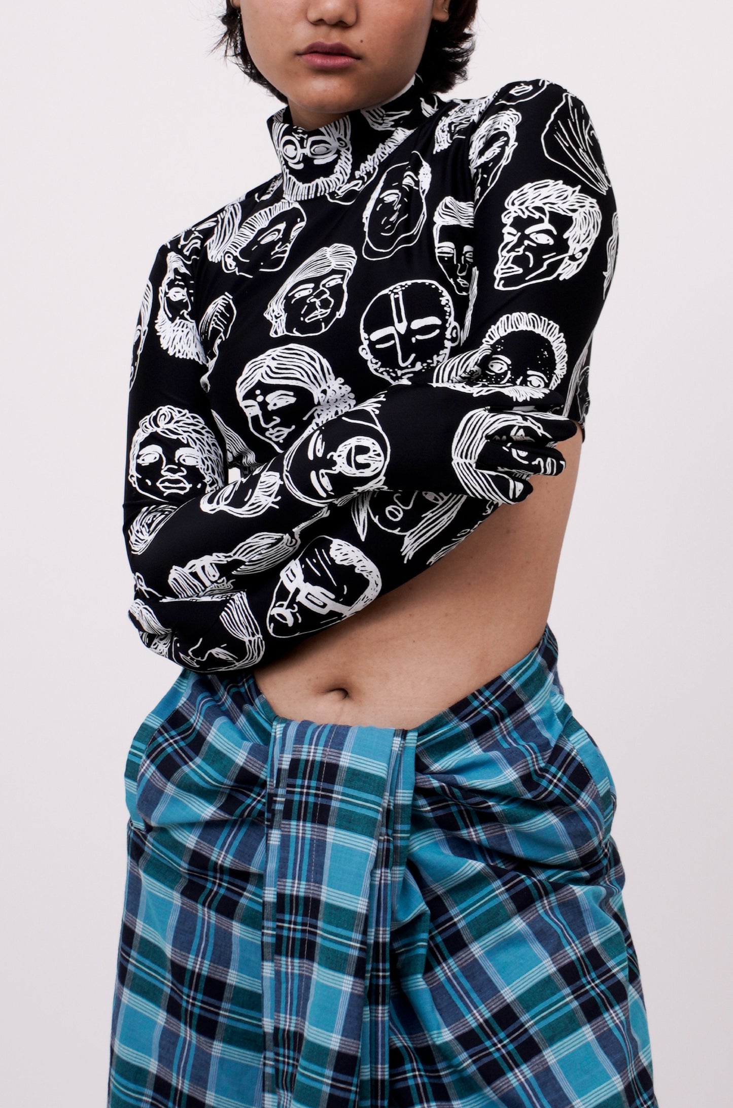 The Madras Lungi Skirt