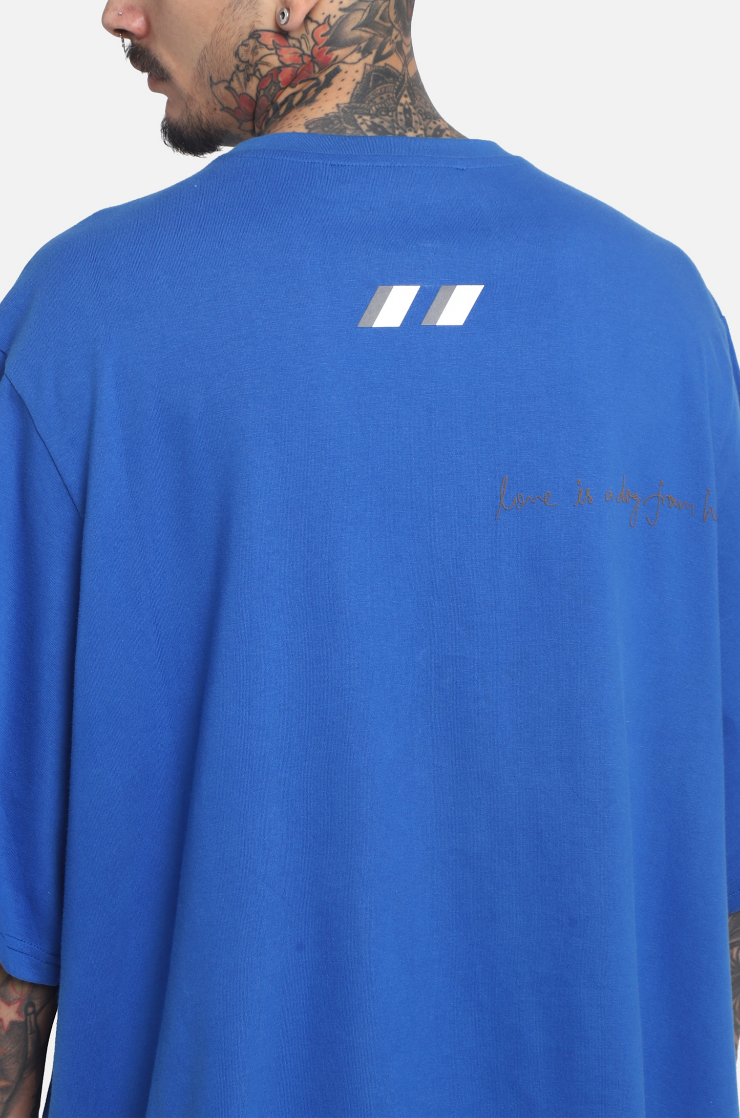 The HUEMN Skull T-shirt (Blue) : Edition 2