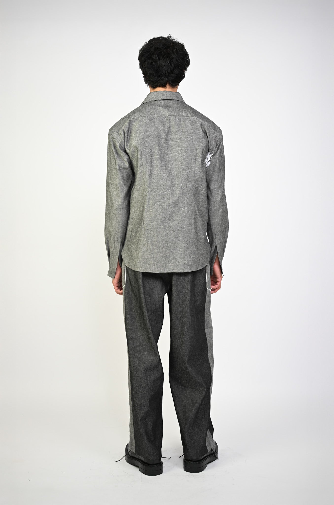 Classic denim shirt (Black)