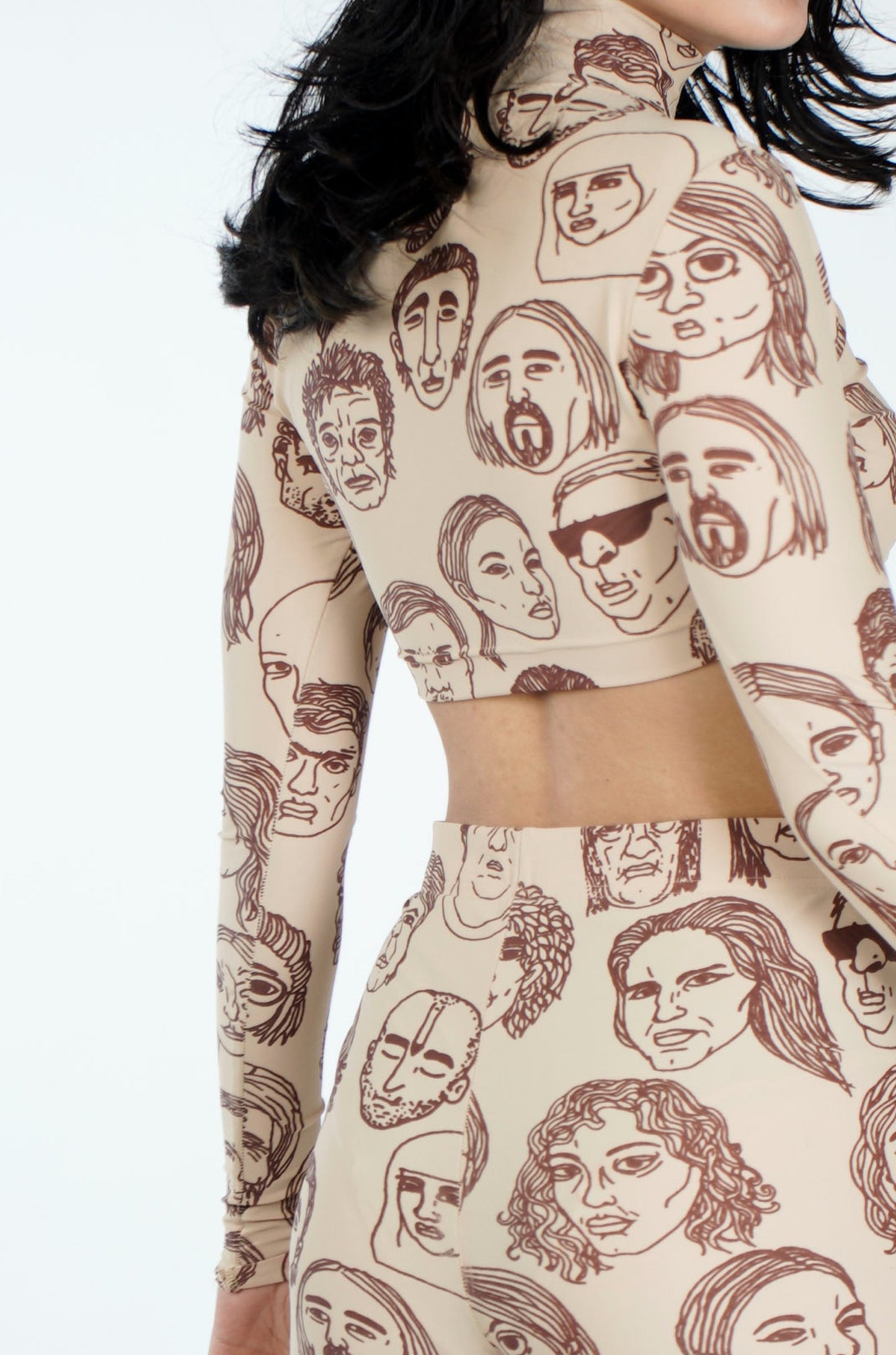 Diversity Bike Shorts (Beige)