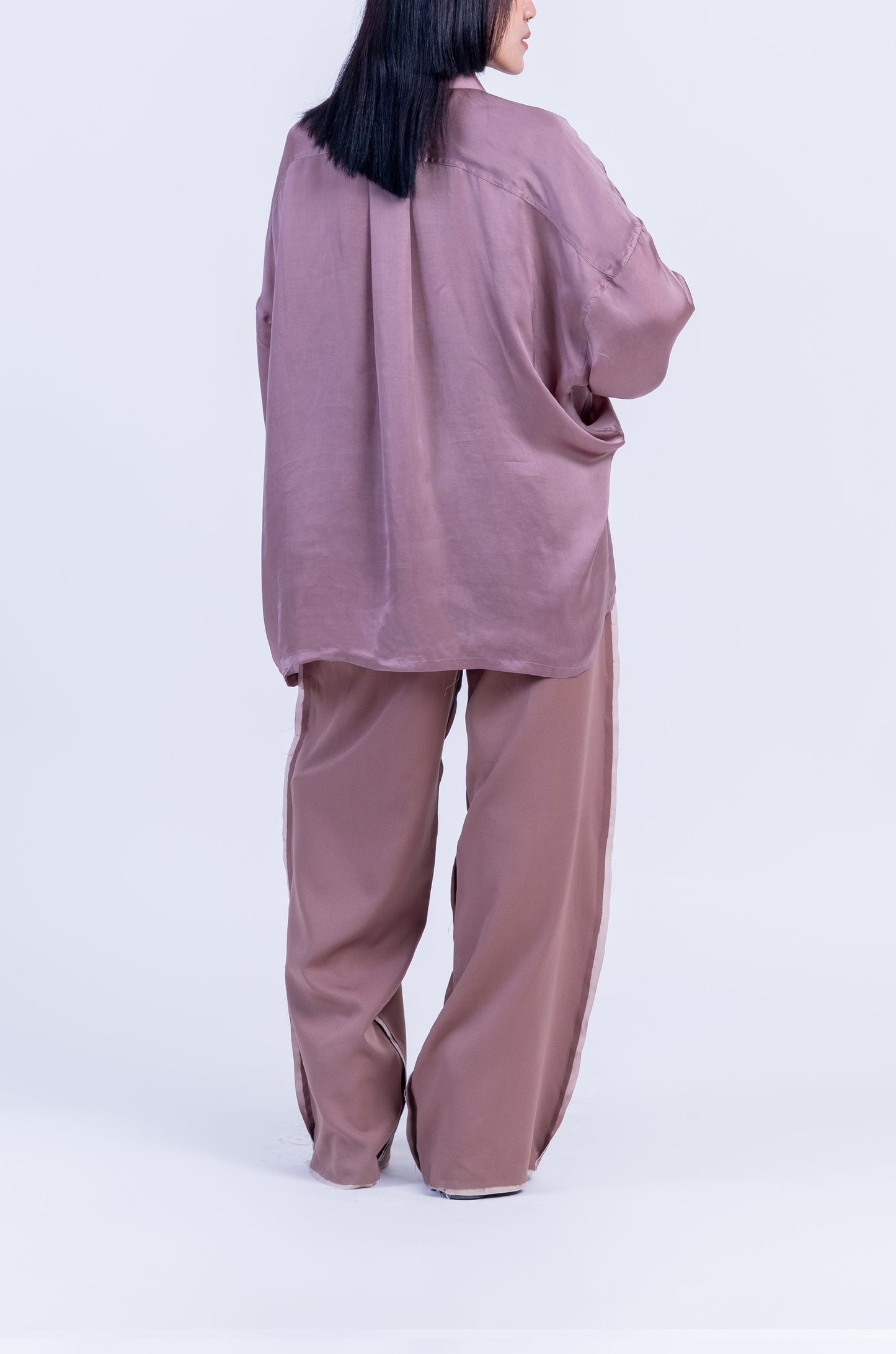 The Devil Wears HUEMN Pants 'Raw Edged' (Beige)