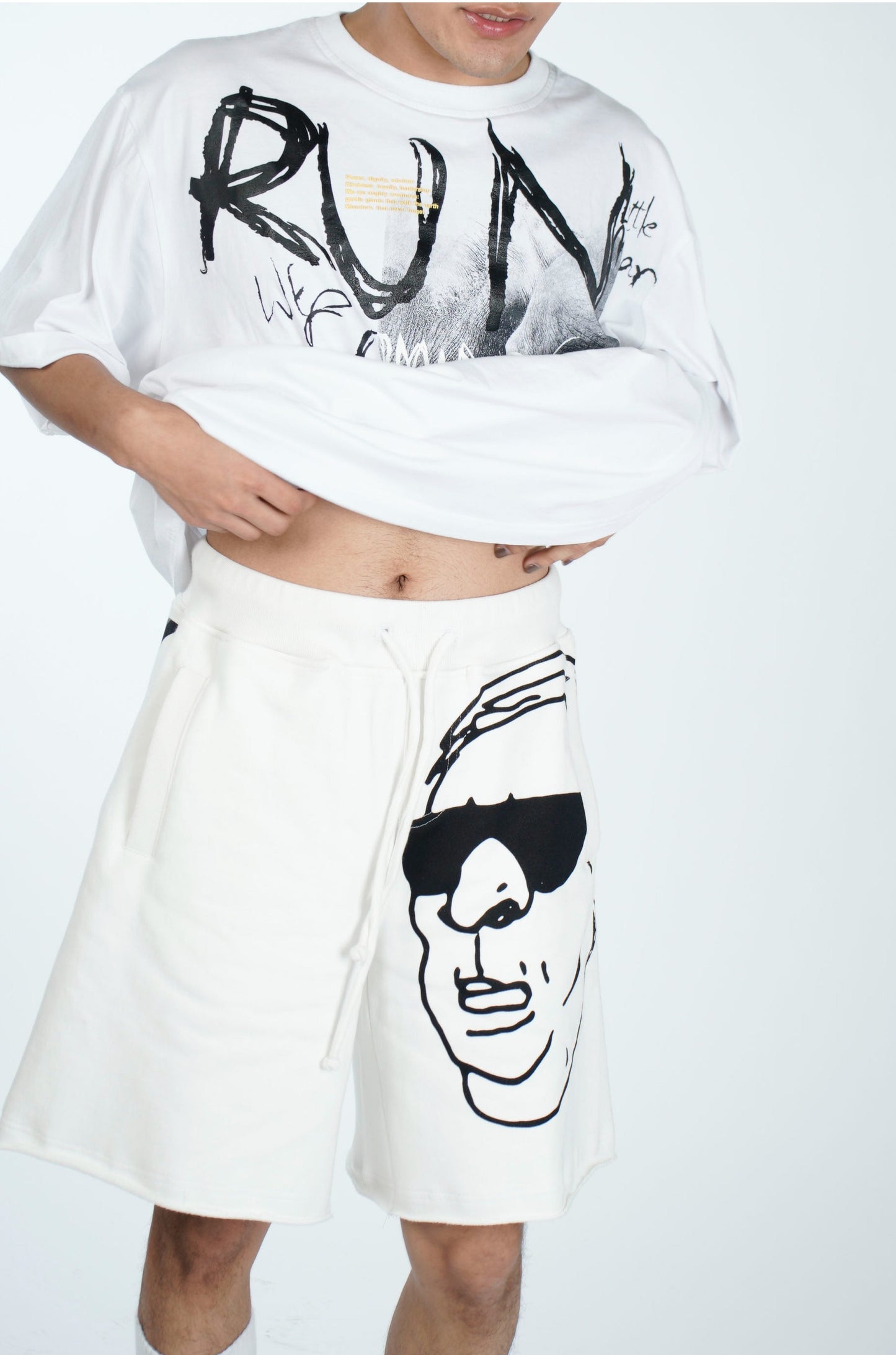 Diversity 1.1 Shorts (White)