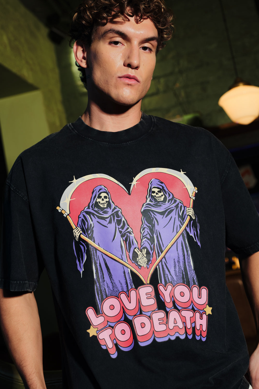 Love You To Death Oversized T-Shirt