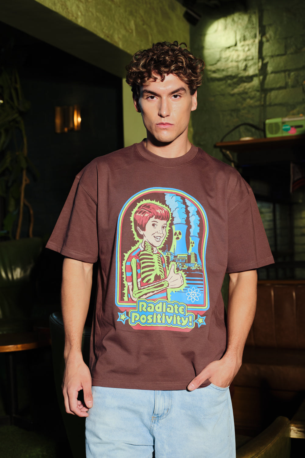 Radiate Positivity Oversized T-Shirt